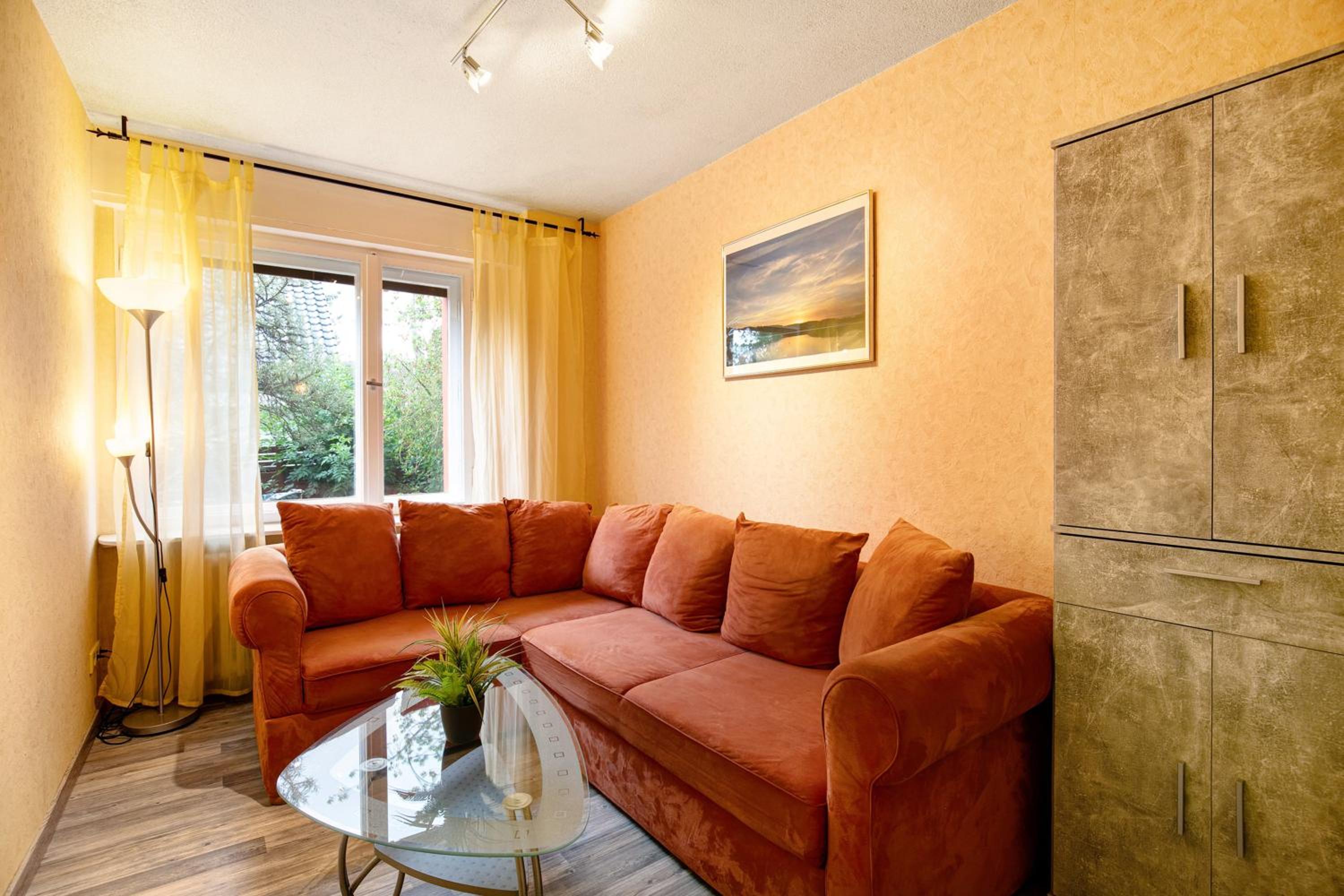 Two-Bedroom Deluxe Apartment with Garden View