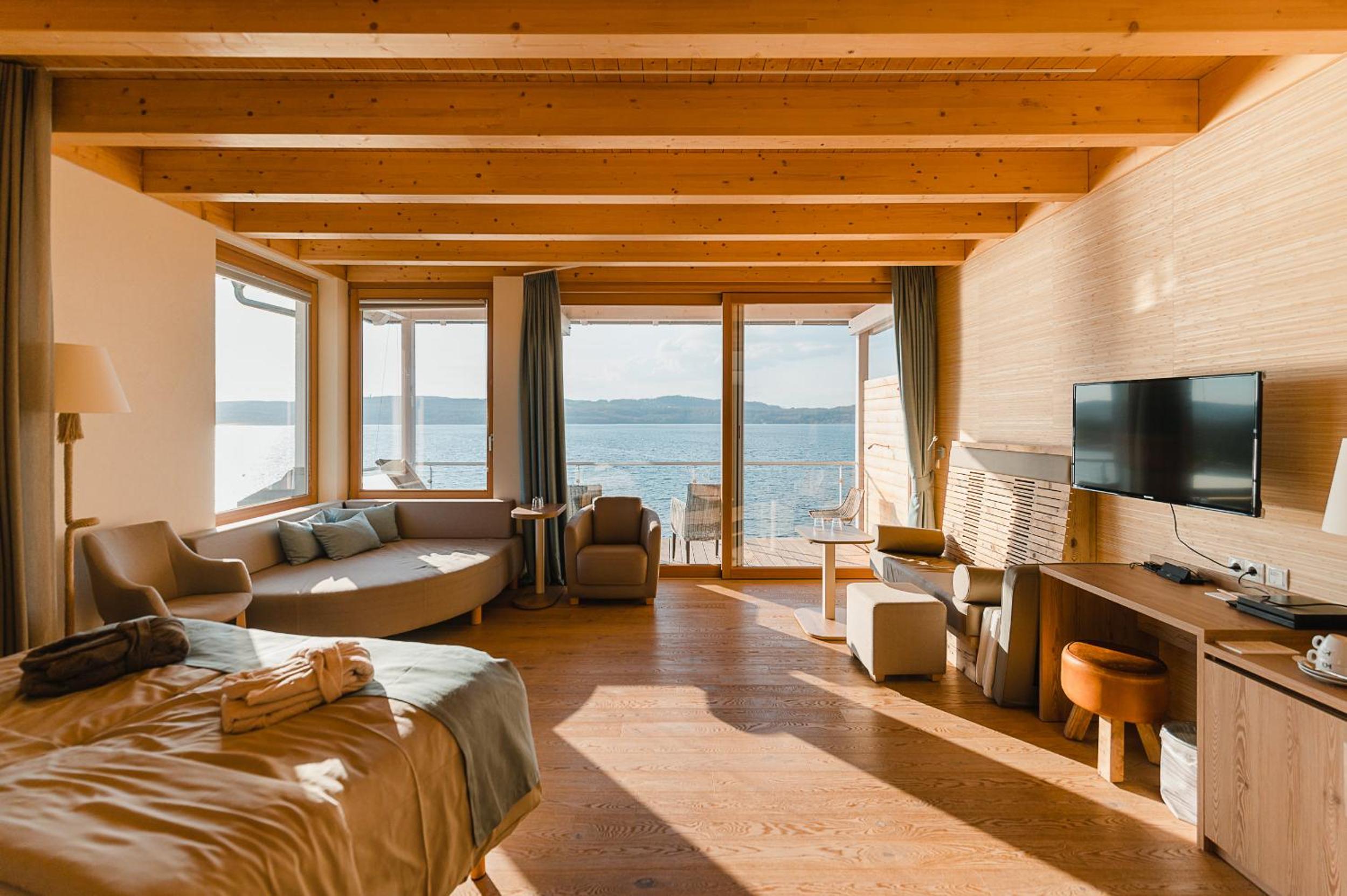 Family Suite with Balcony and Lake View