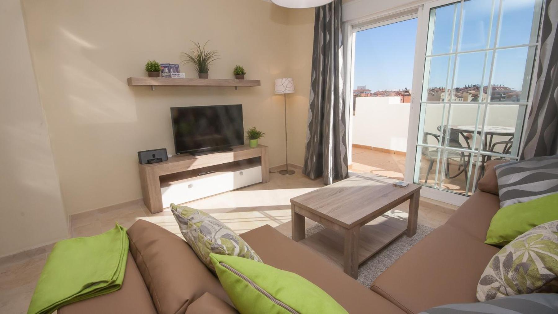 Apartamento con Balcón