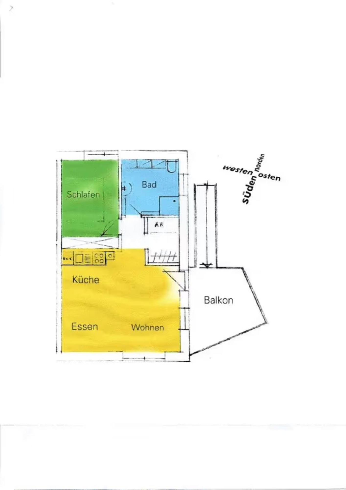 Superior One-Bedroom Apartment with Balcony photo 2