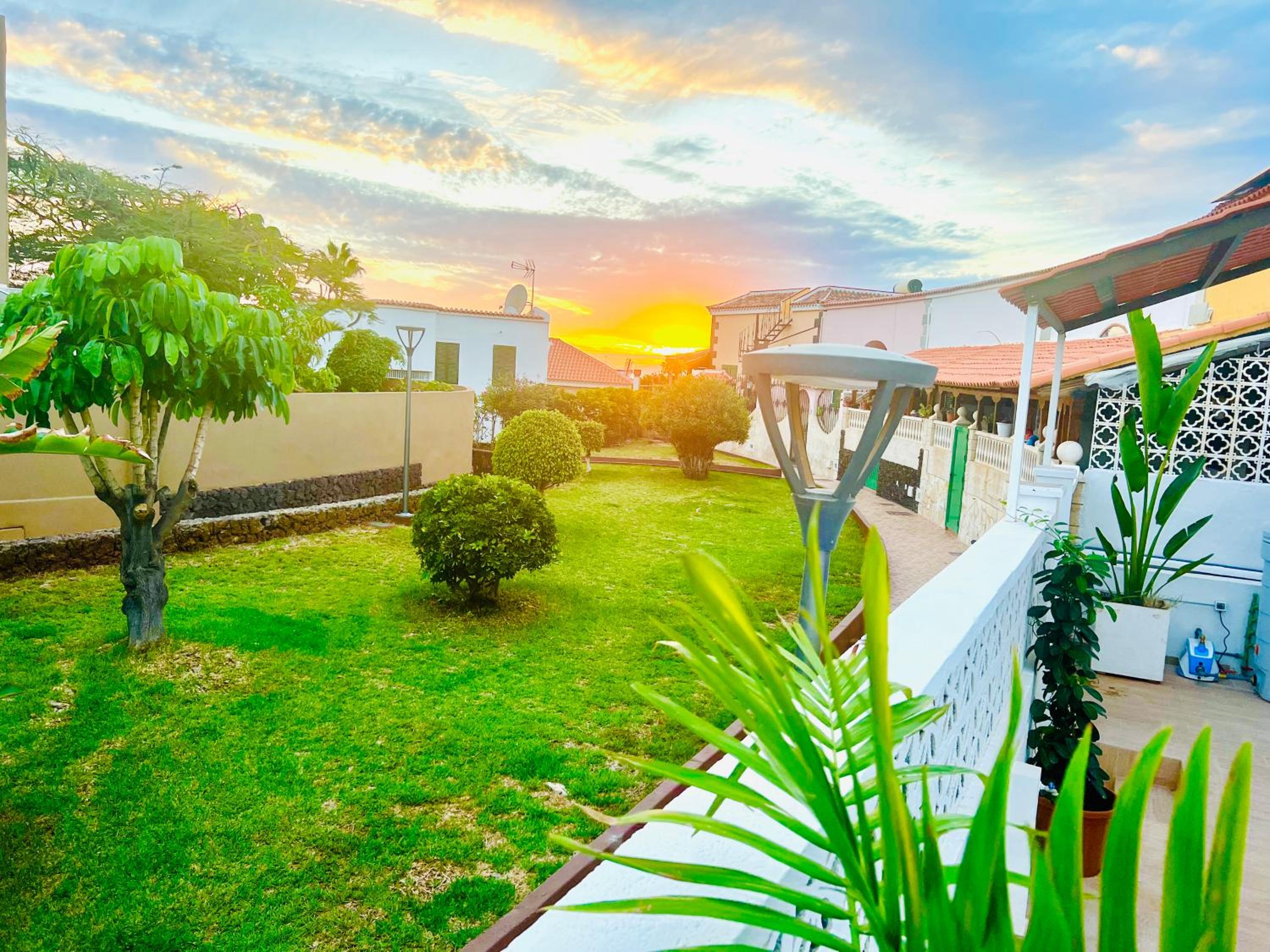 One-Bedroom Apartment with Garden View