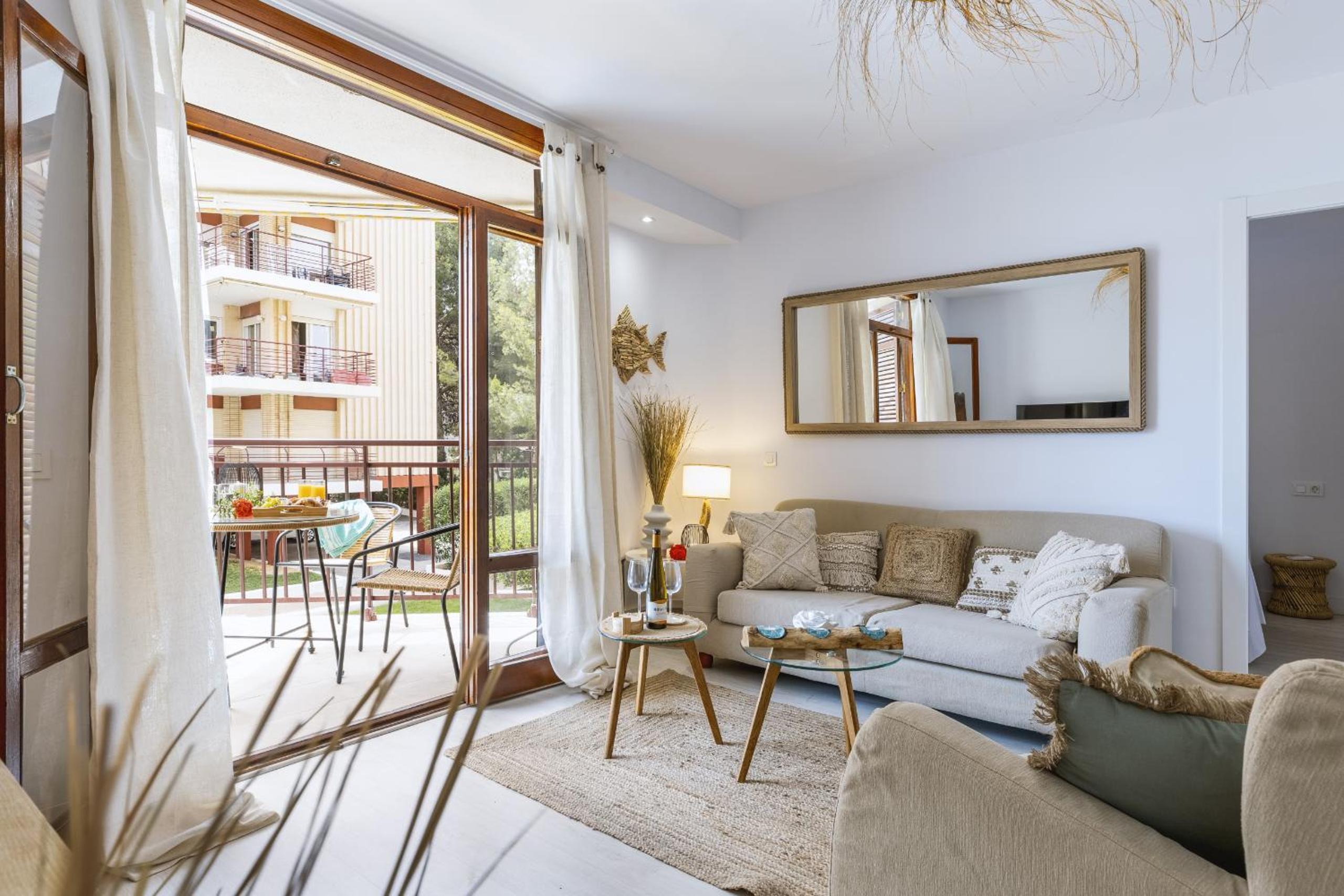 Apartamento con vista al mar