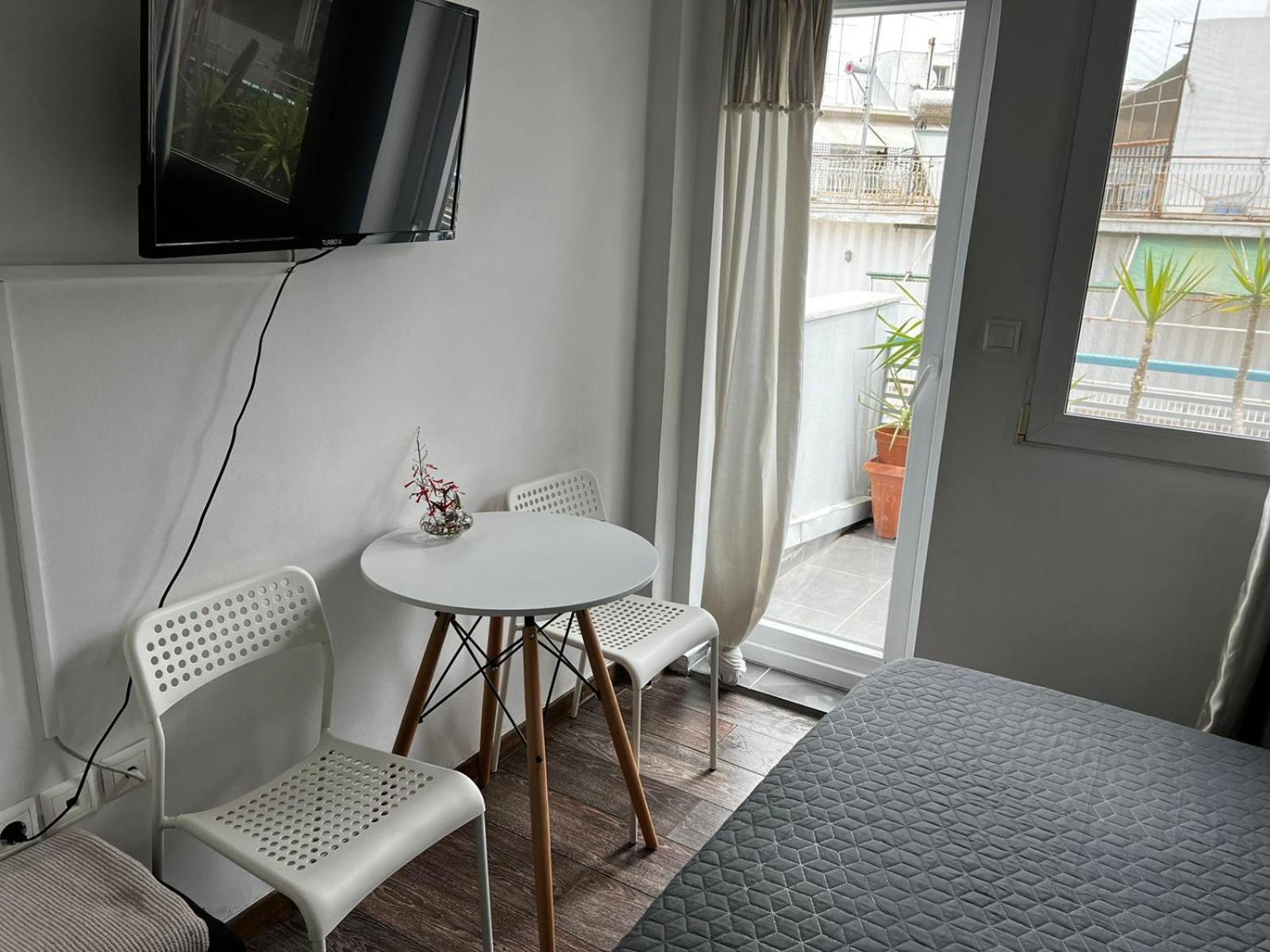 Studio with Balcony