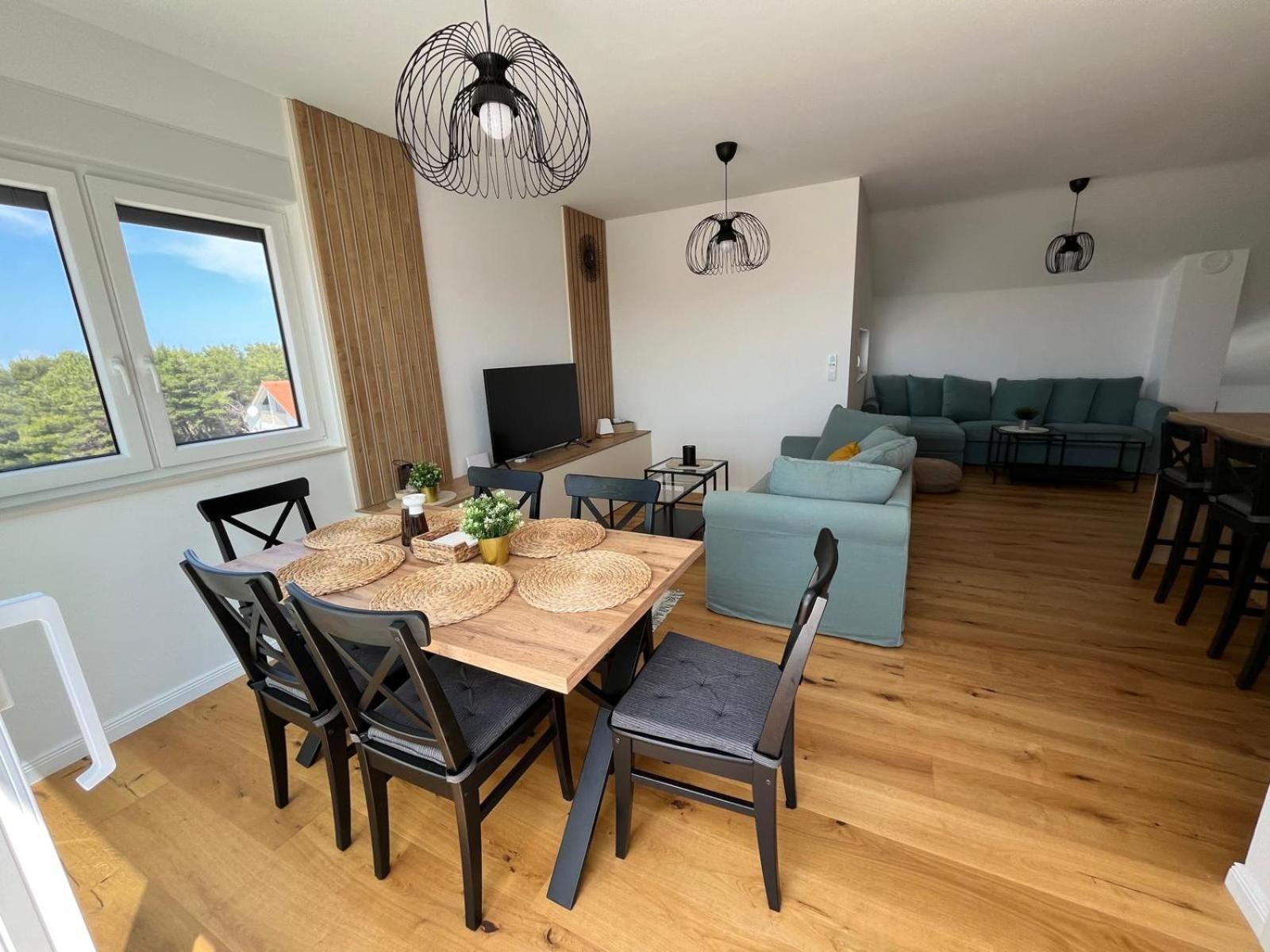 Three-Bedroom Apartment with Sea View