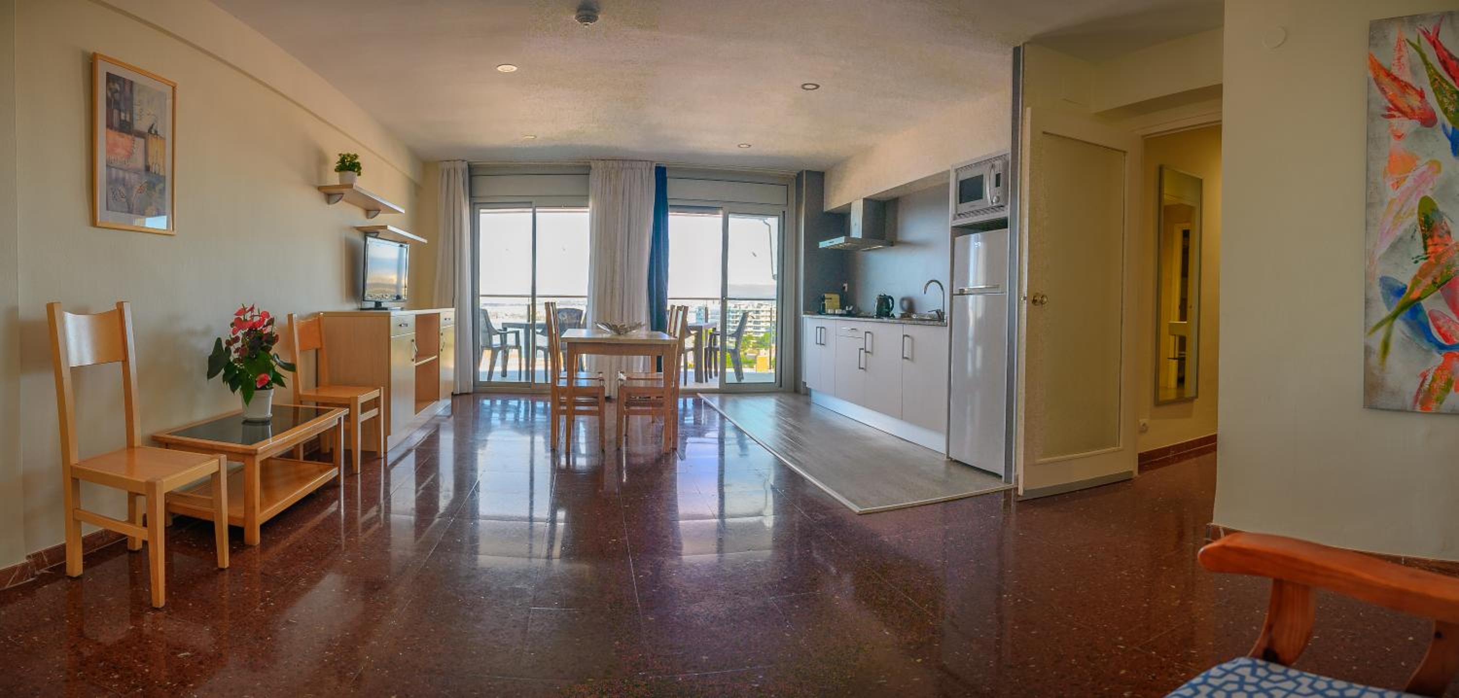 Apartamento con vista al mar
