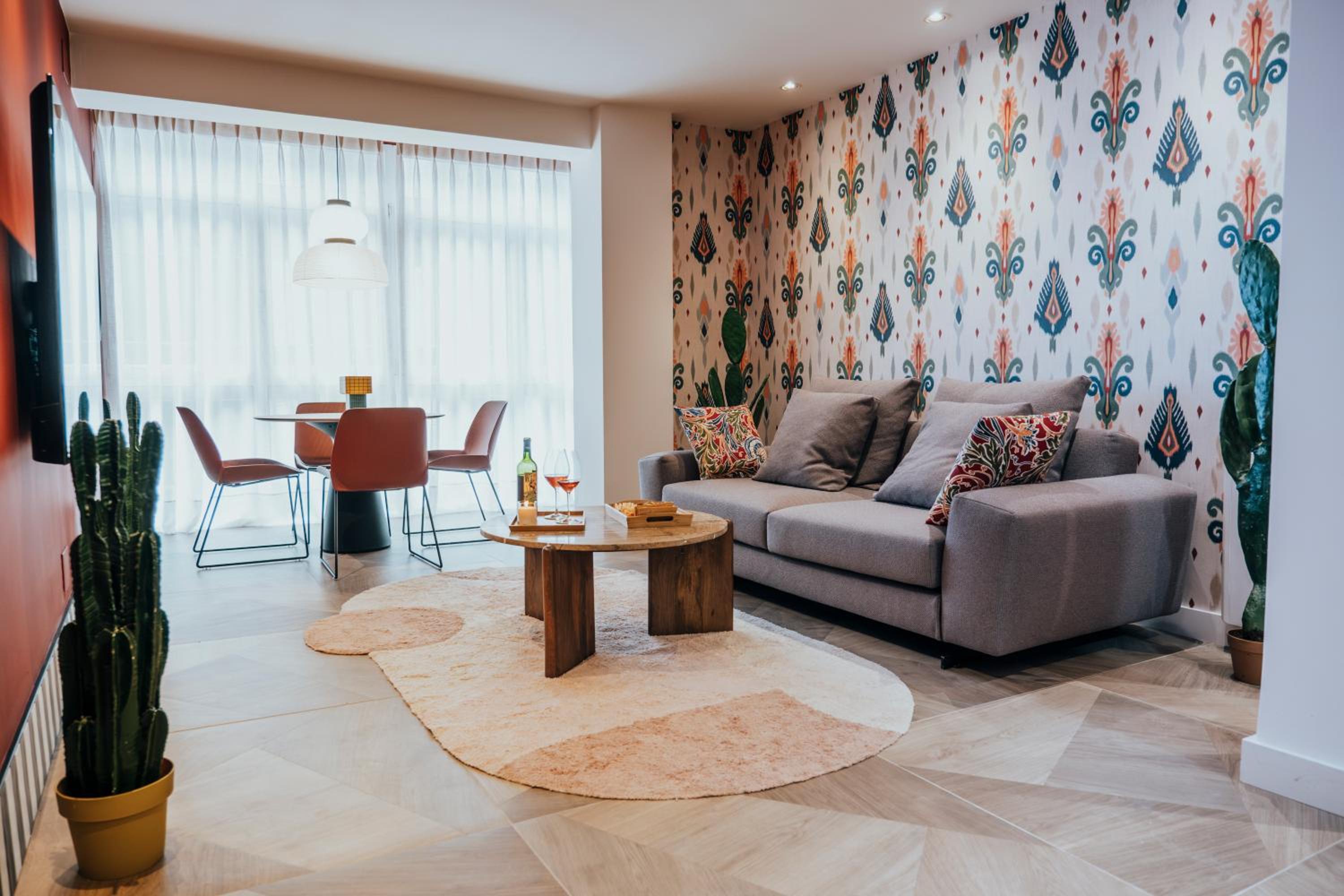 Apartamento de dos habitaciones