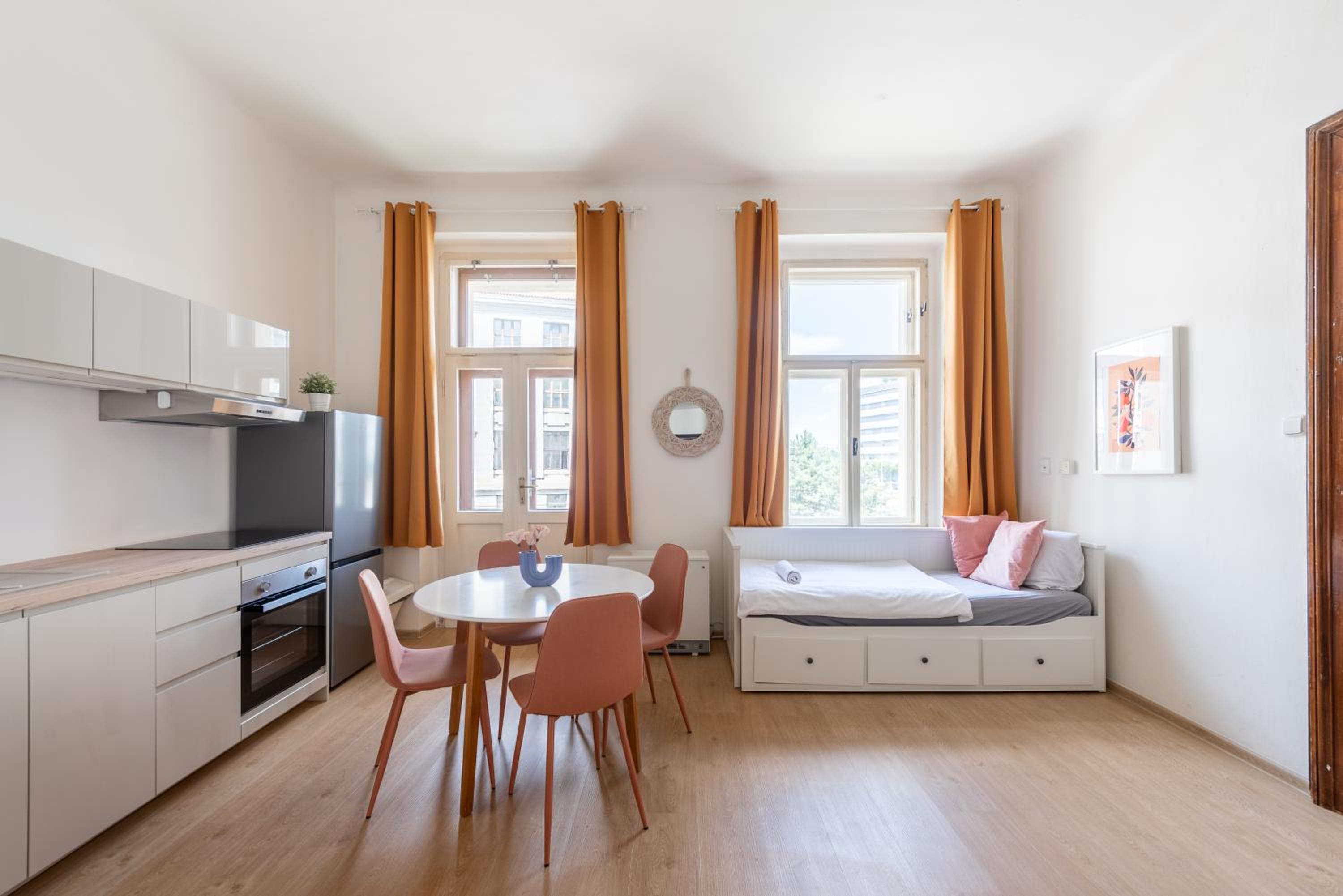 One-Bedroom Apartment with Balcony