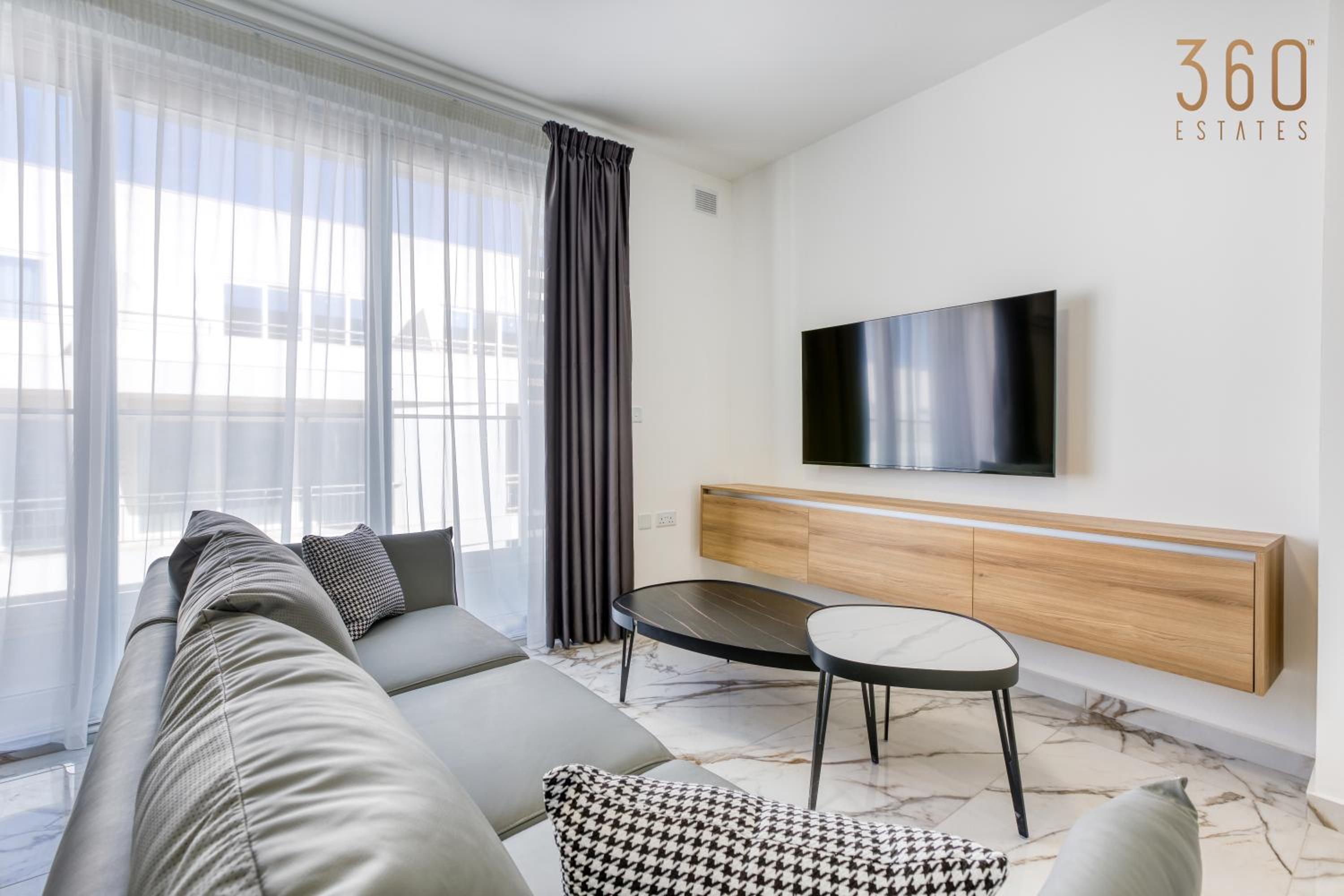 Two-Bedroom Apartment with Balcony