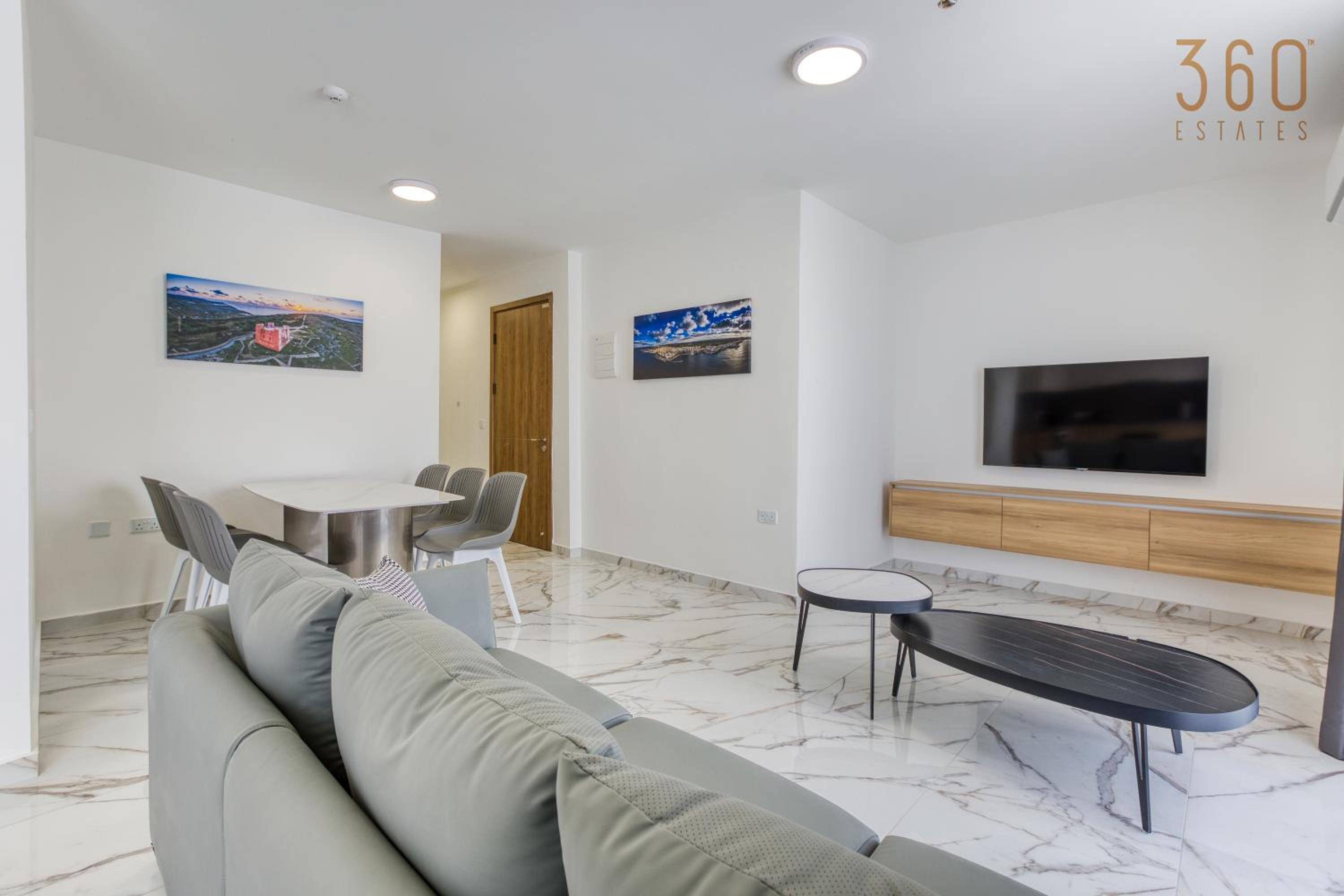 Two-Bedroom Apartment with Balcony