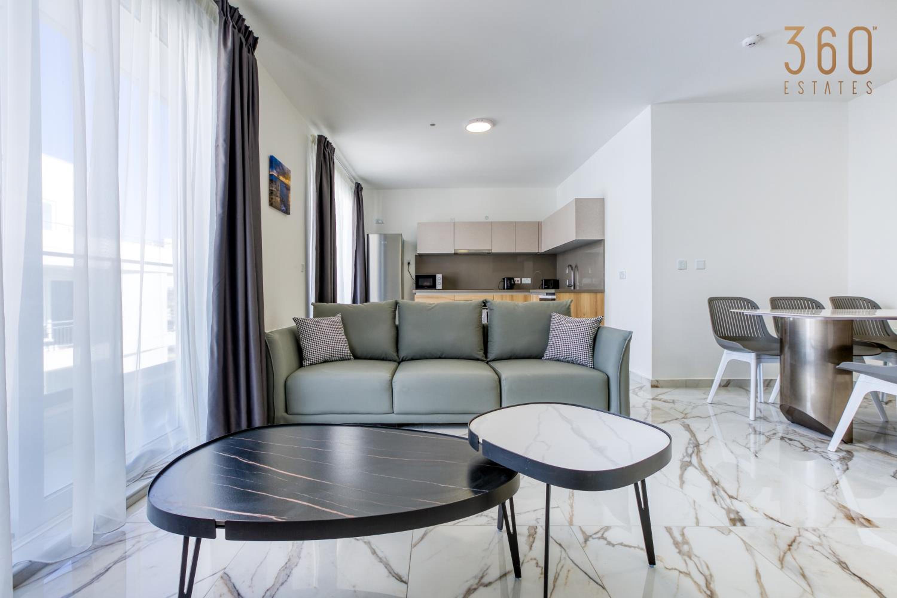 Two-Bedroom Apartment with Balcony