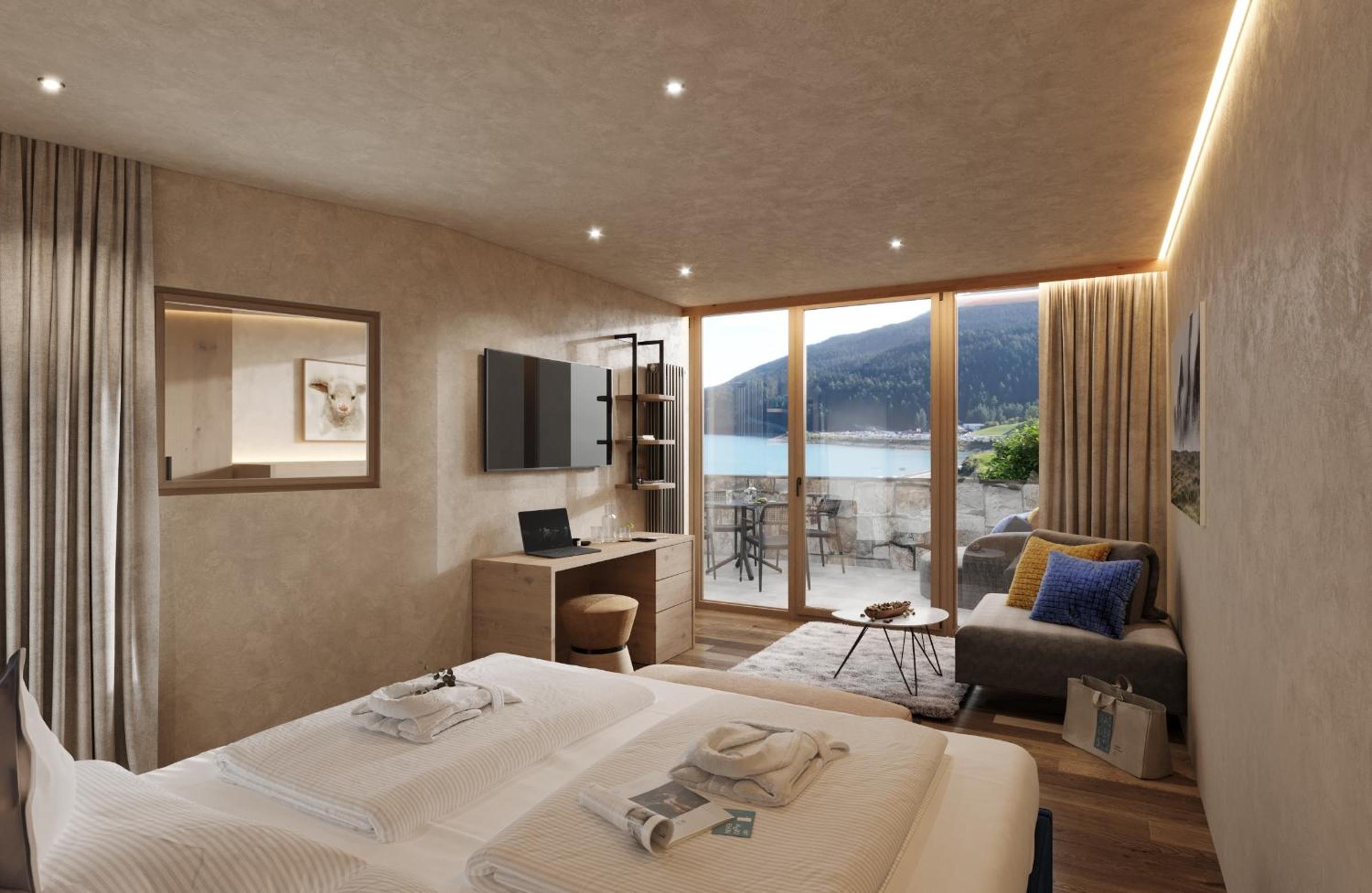 Family Room with Lake View