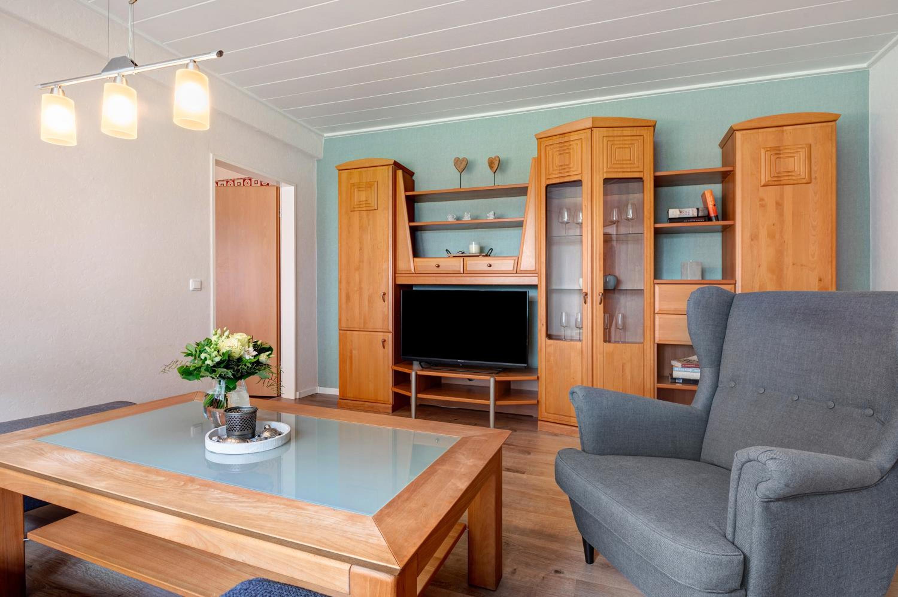 One-Bedroom Apartment with Garden View