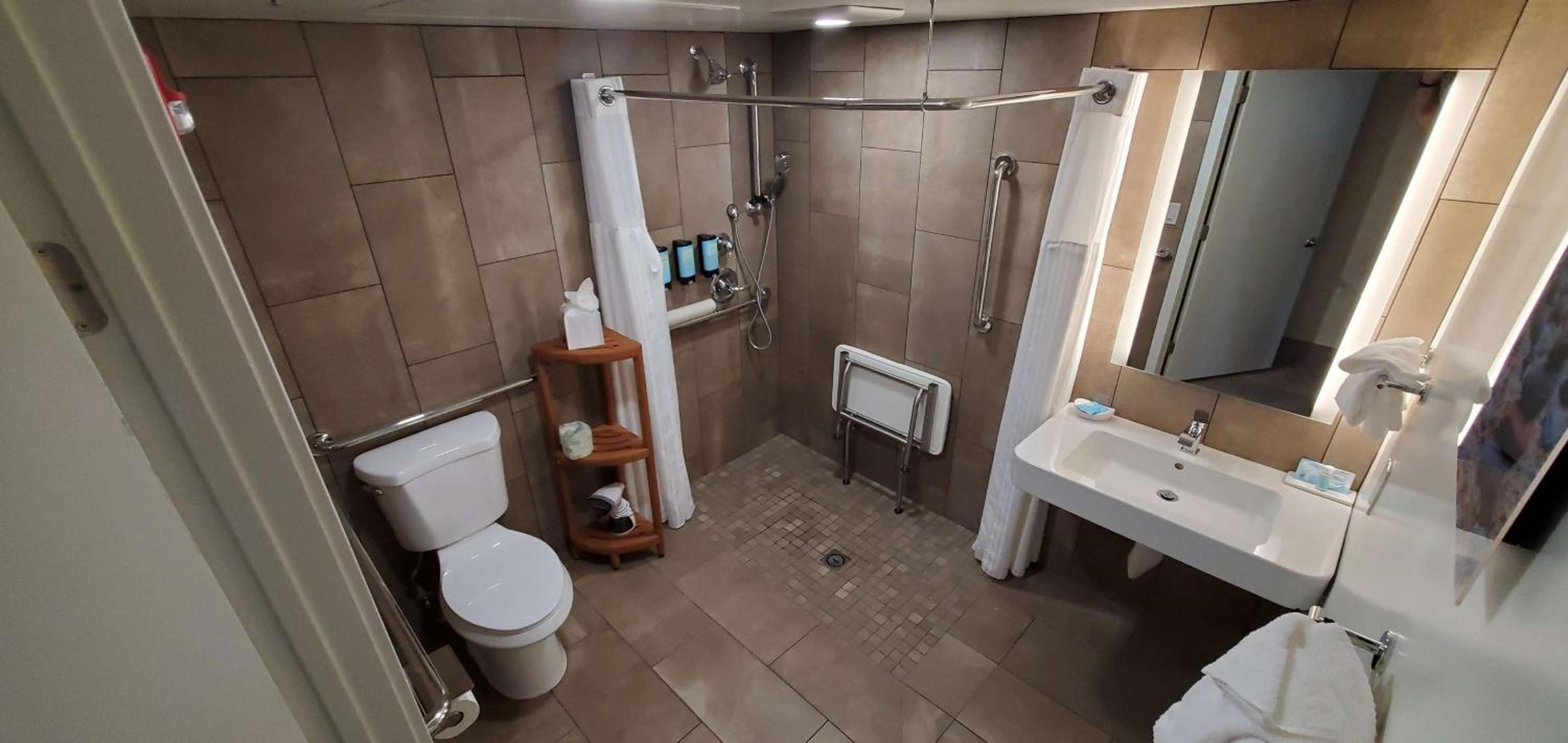 Queen Room with Roll-In Shower - Disability Access/Non-Smoking - Photo 2