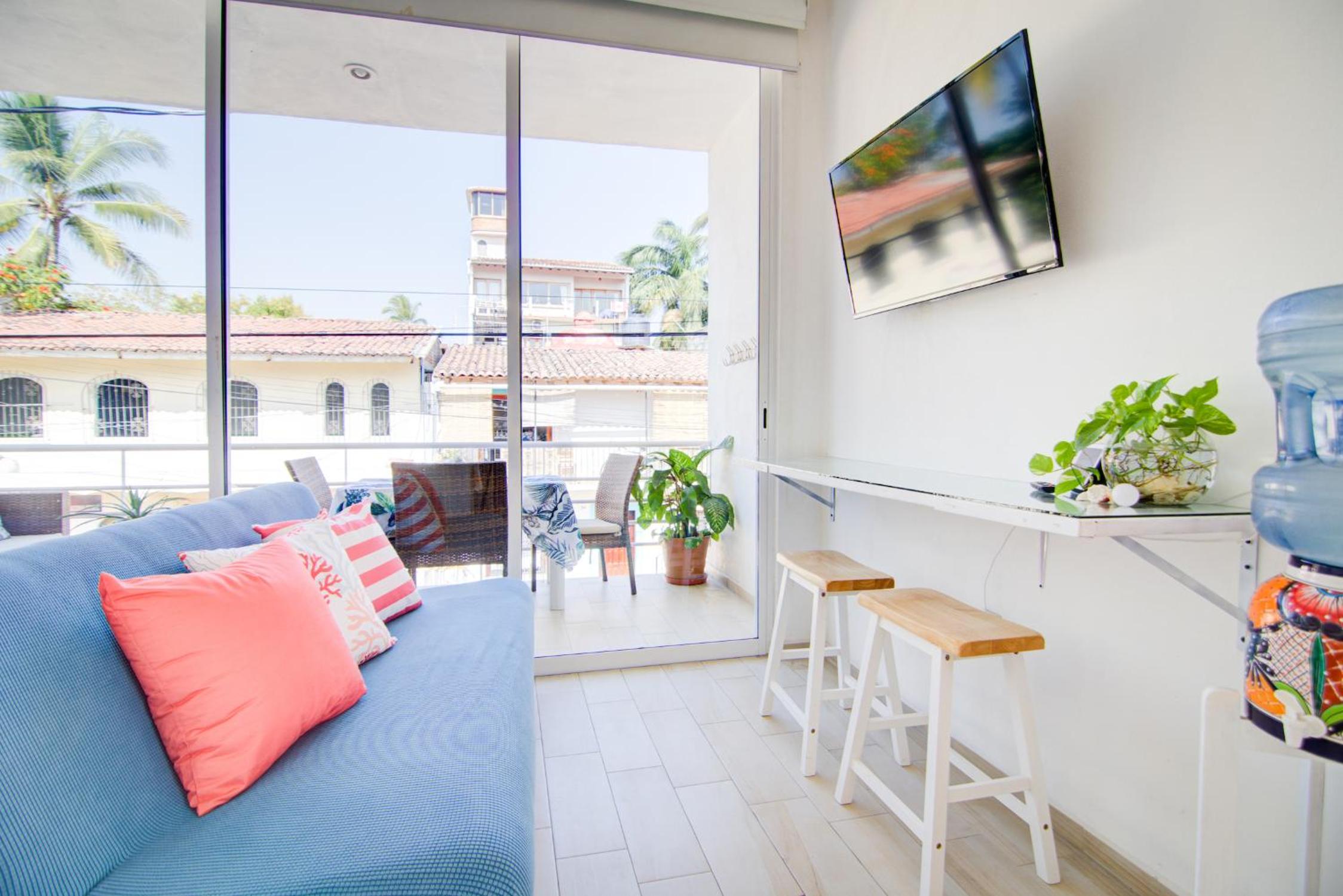 Studio with Balcony