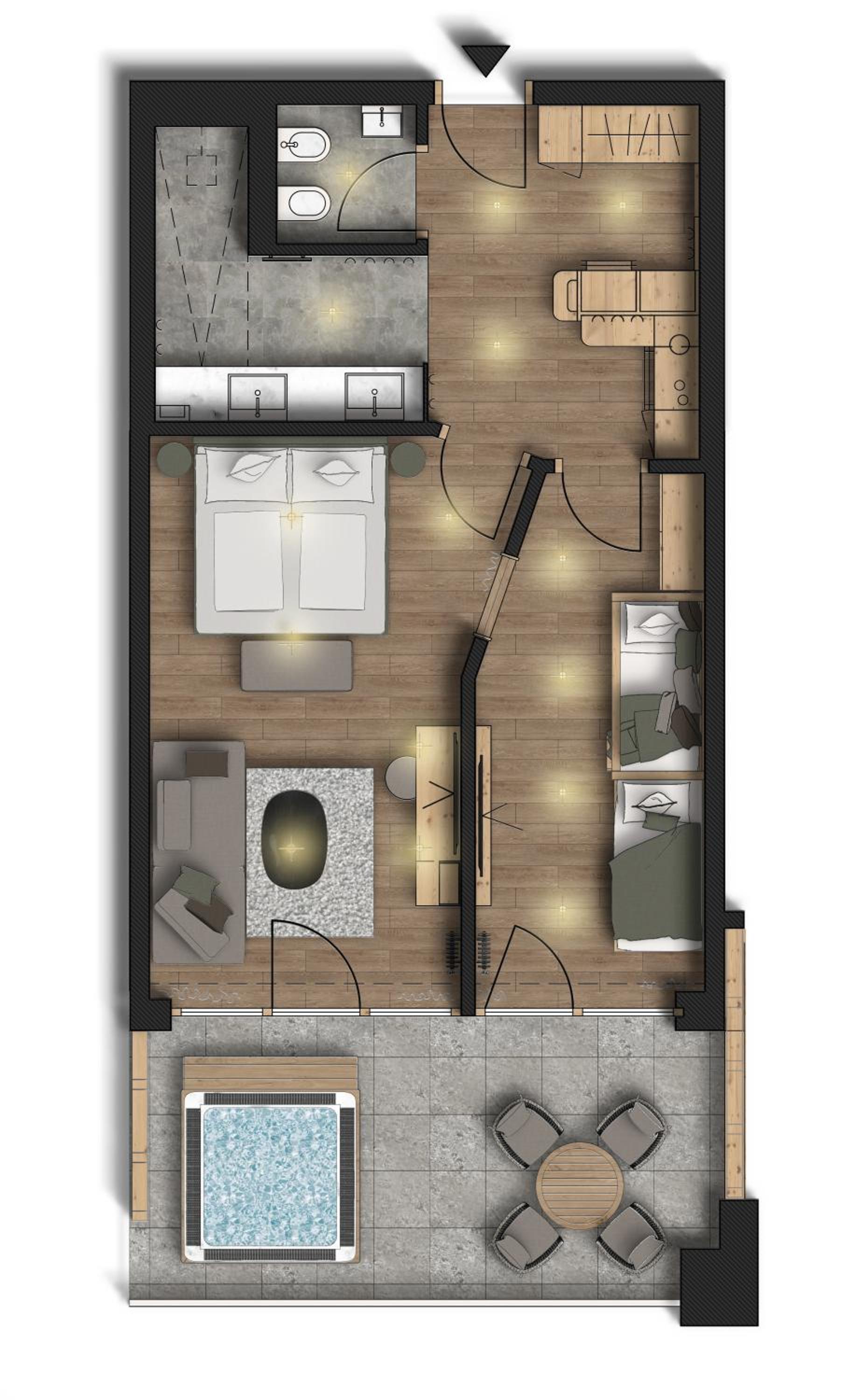 Deluxe Family Suite photo 2