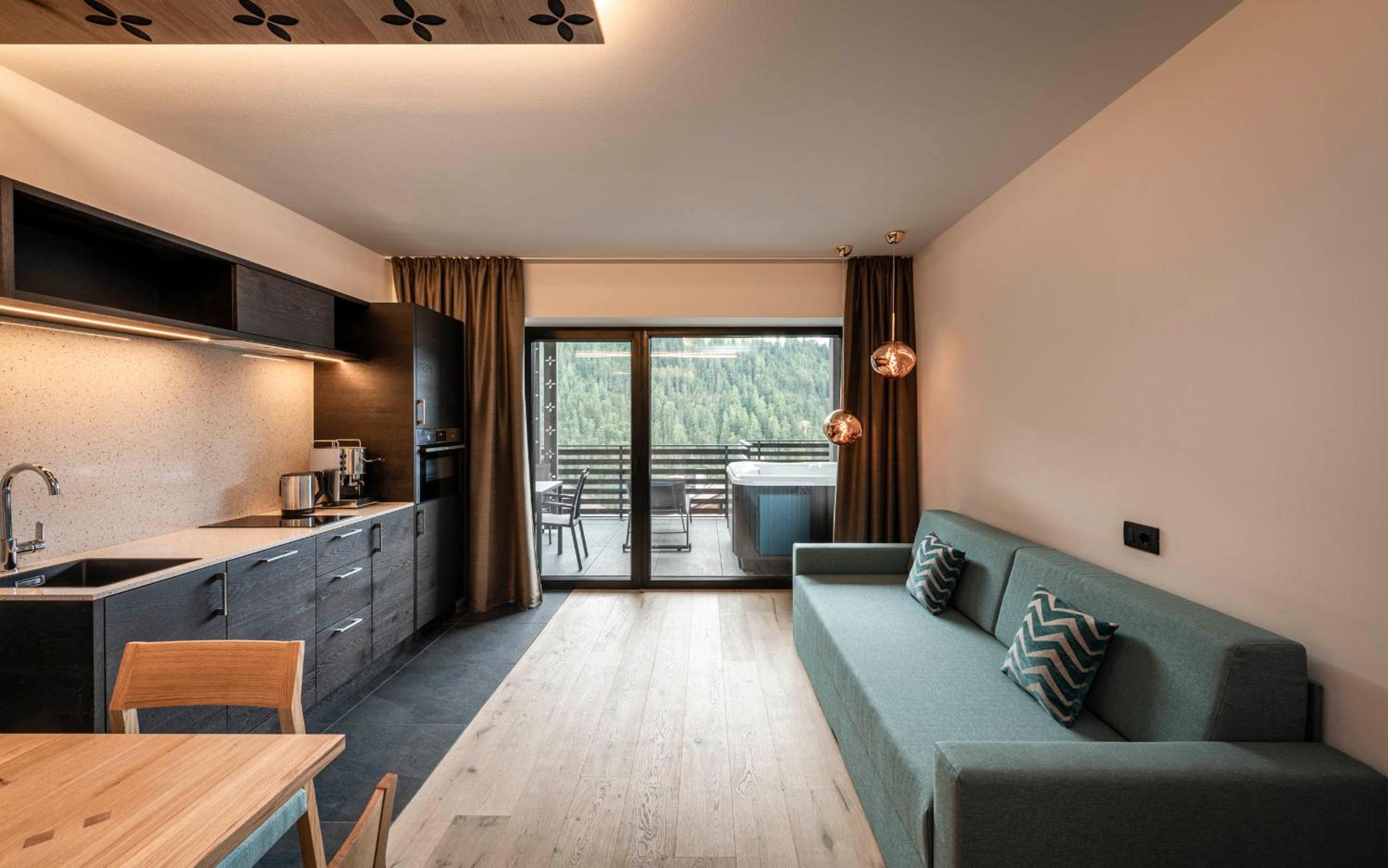 One-Bedroom Apartment with Terrace