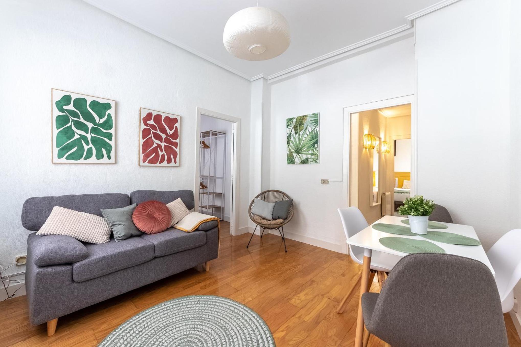Apartamento de dos habitaciones