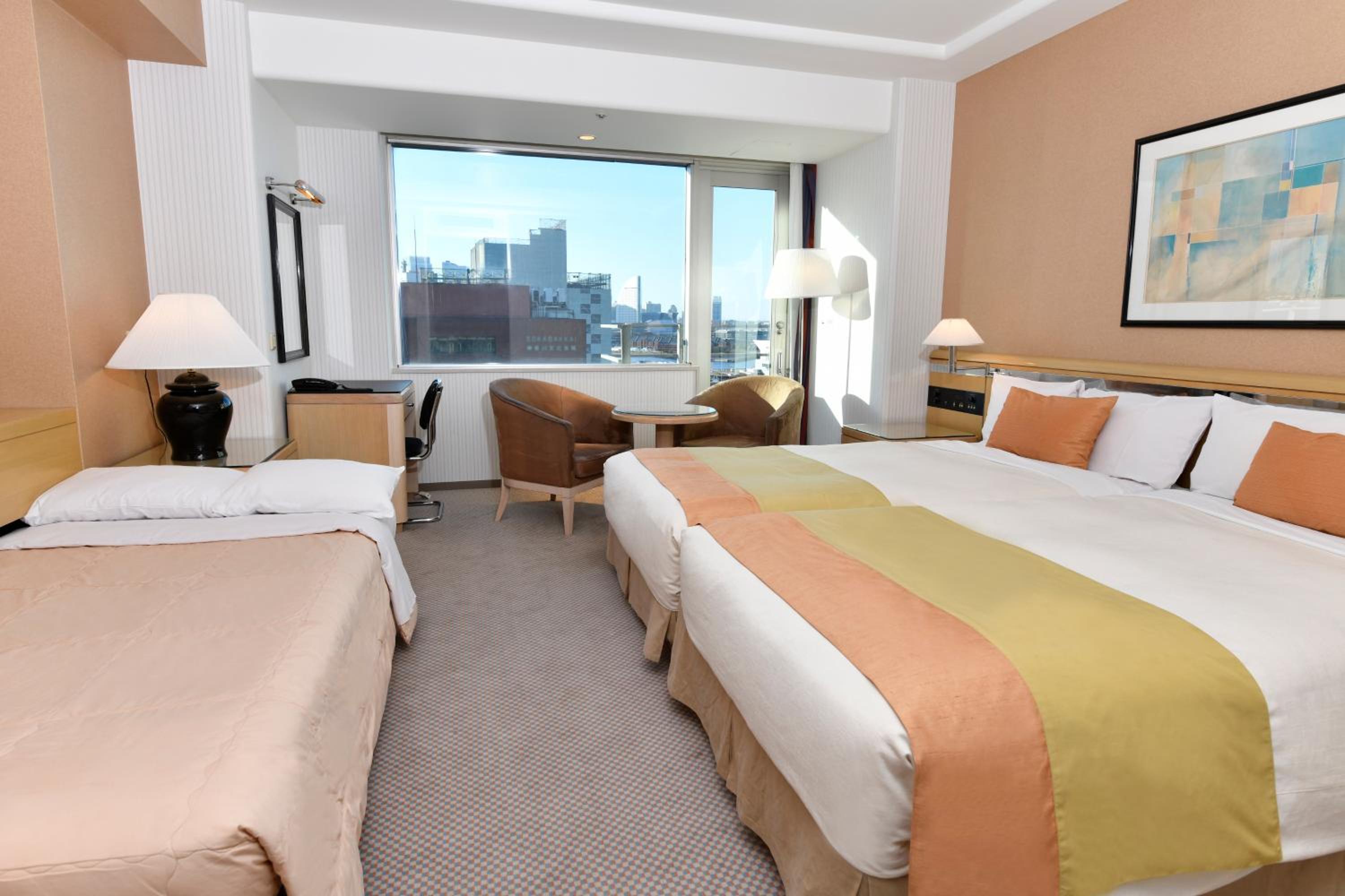 Check in after 3PM - Standard Floor Twin Room with Extra Bed - Tower Building - Non-Smoking - Photo 1
