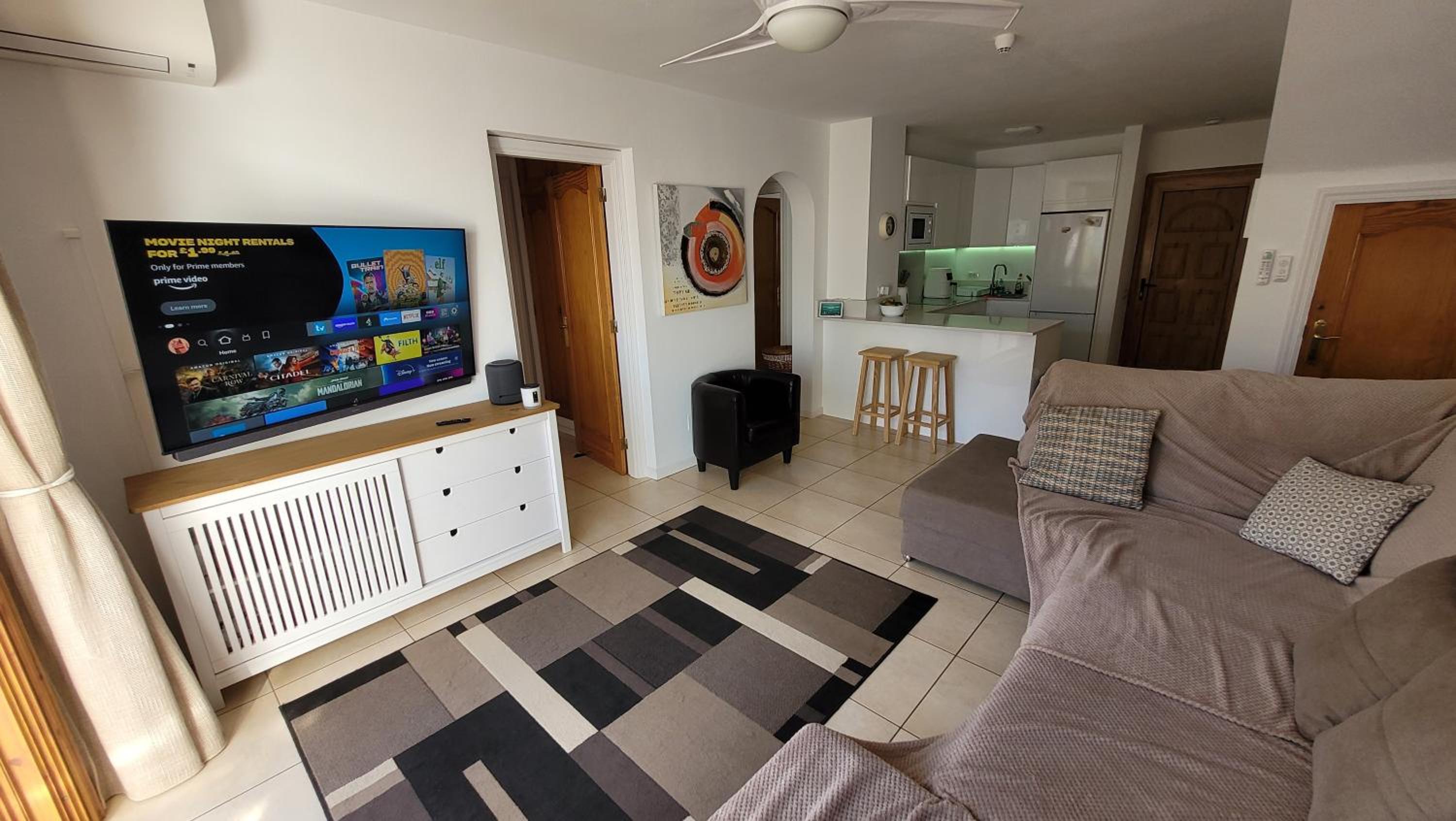 Apartamento de dos habitaciones