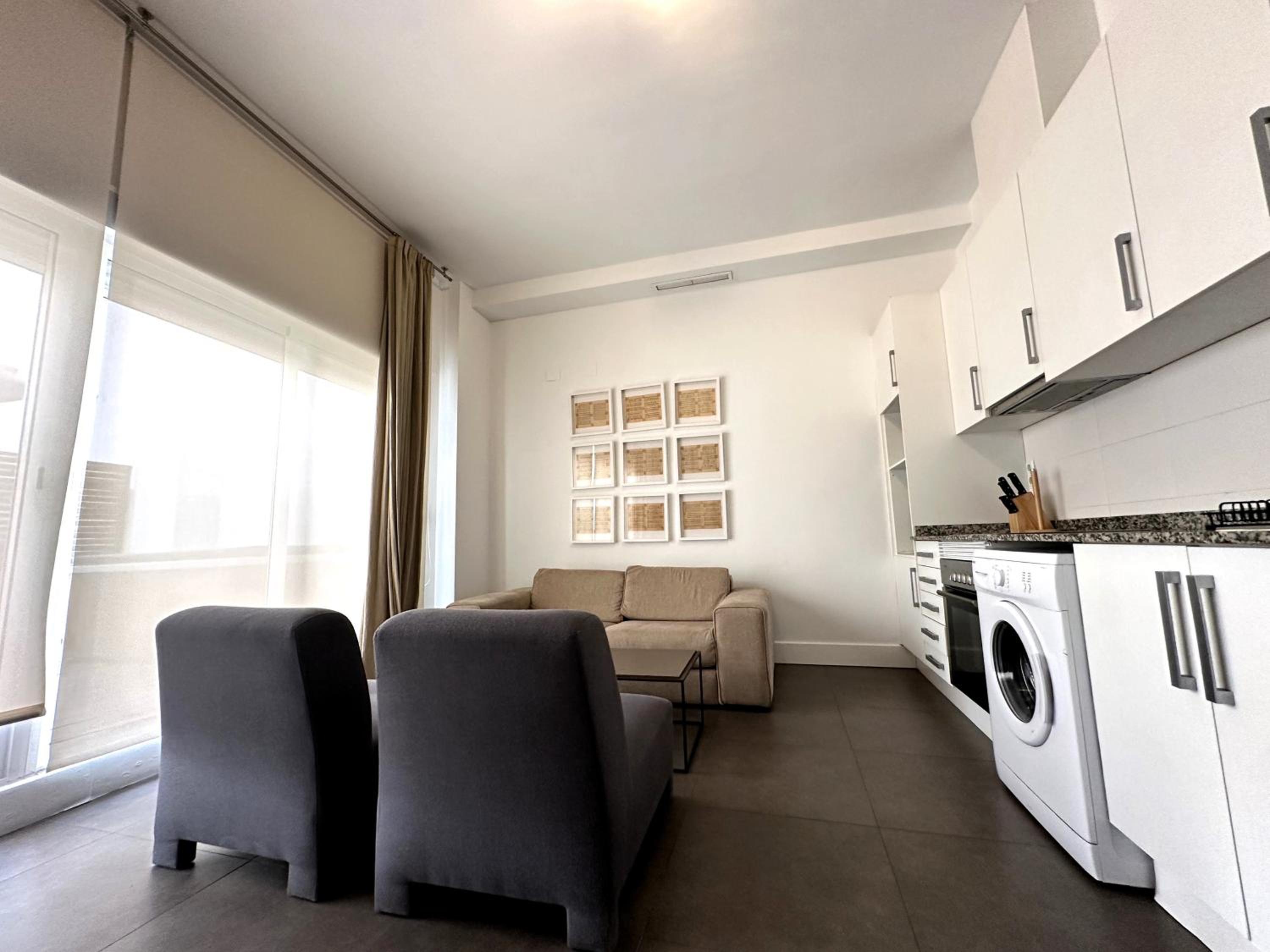 Apartamento de Dos Habitaciones con Terraza