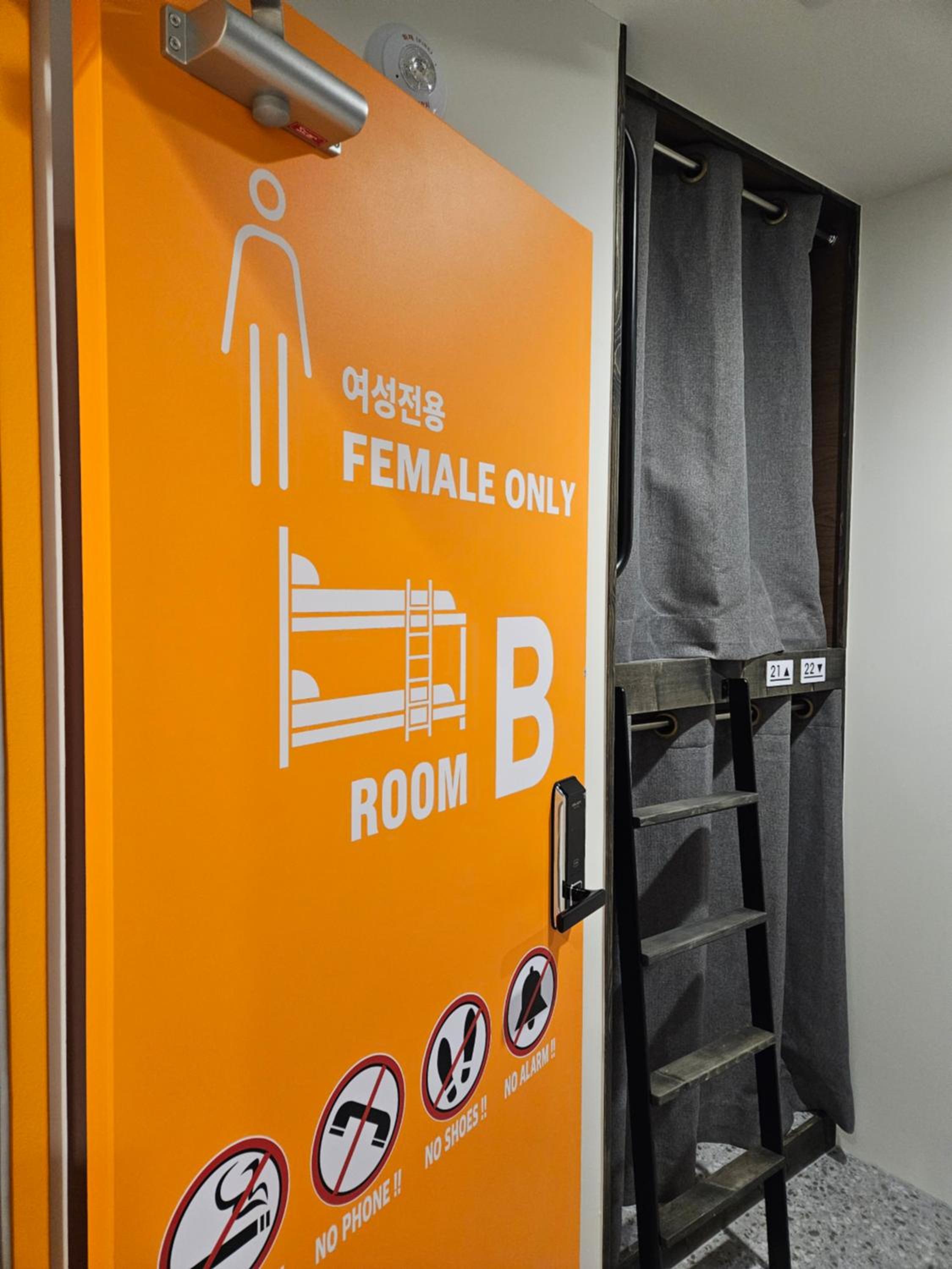 Bunk Bed in Female Dormitory Room