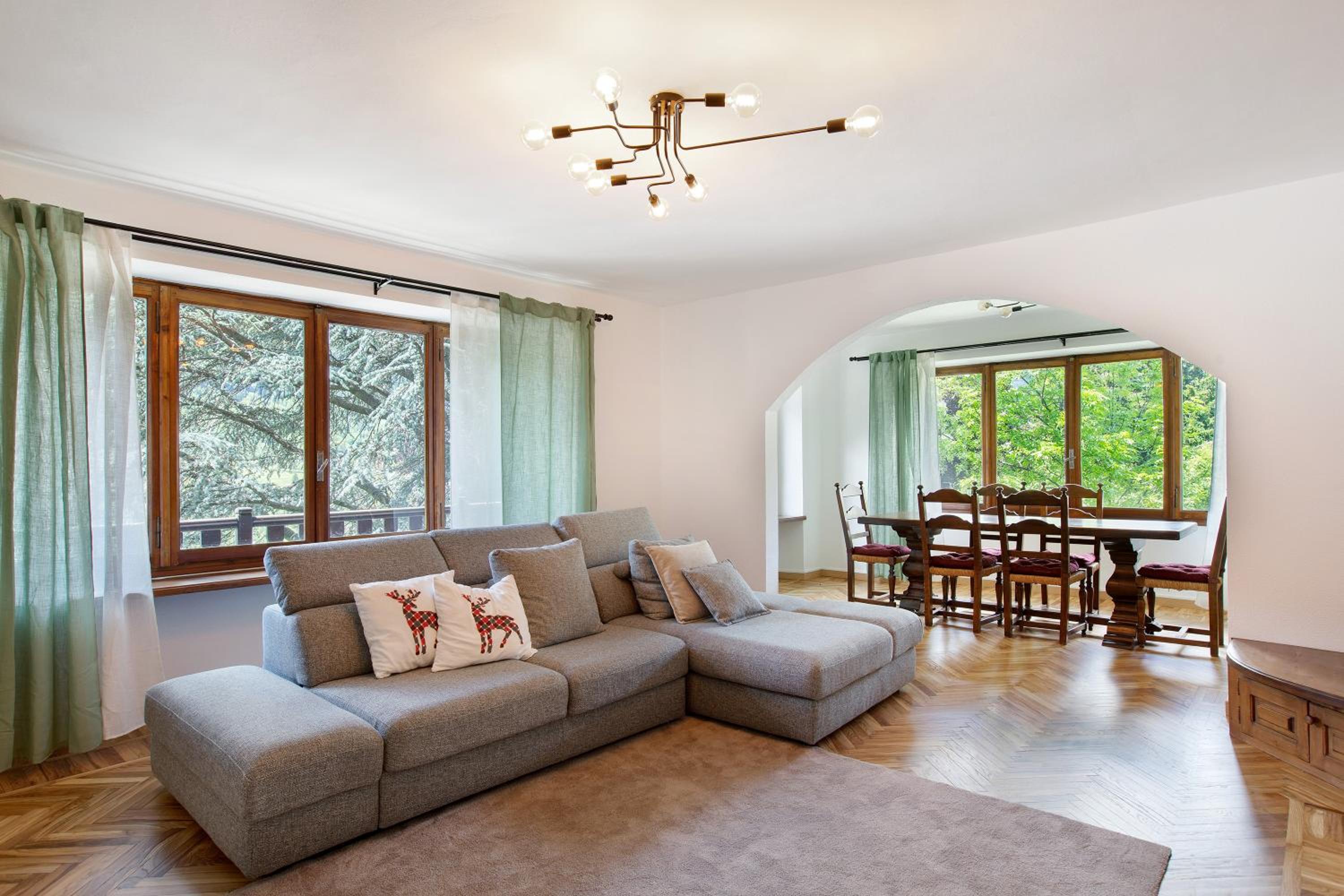 Three-Bedroom Premium Apartment with Balcony