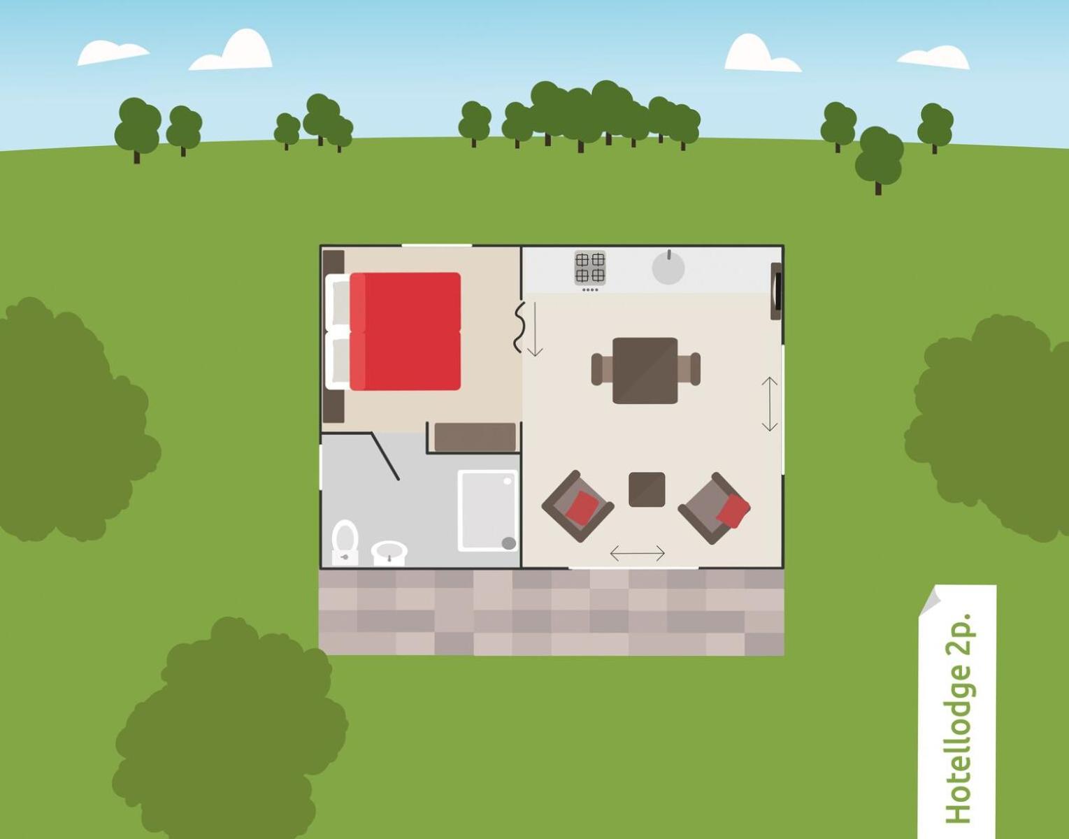 Standard Twin Room with Garden View - Photo 12