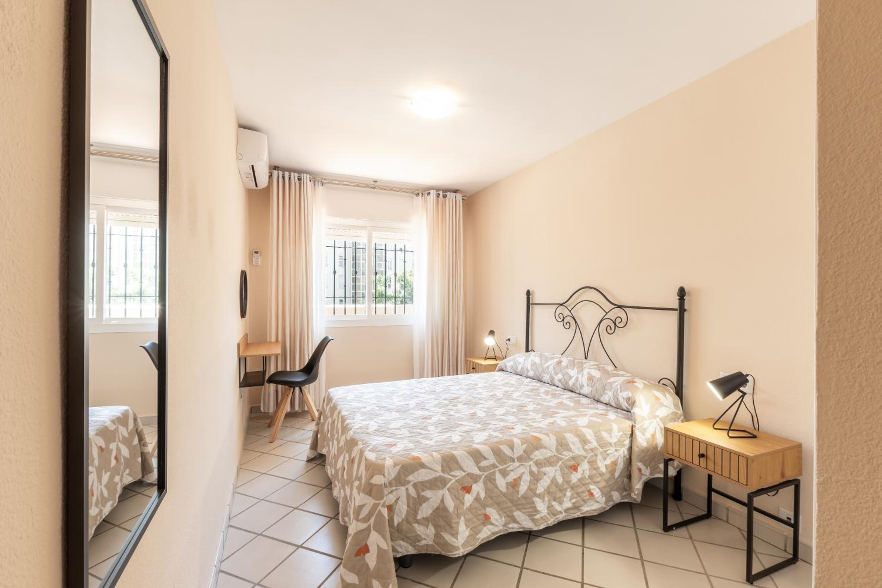 Apartamento de tres habitaciones con vista