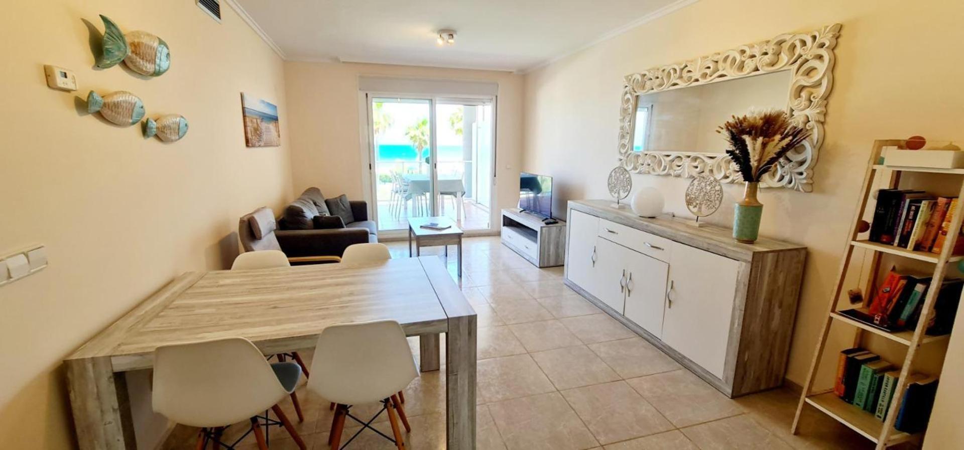 Apartamento con vista al mar