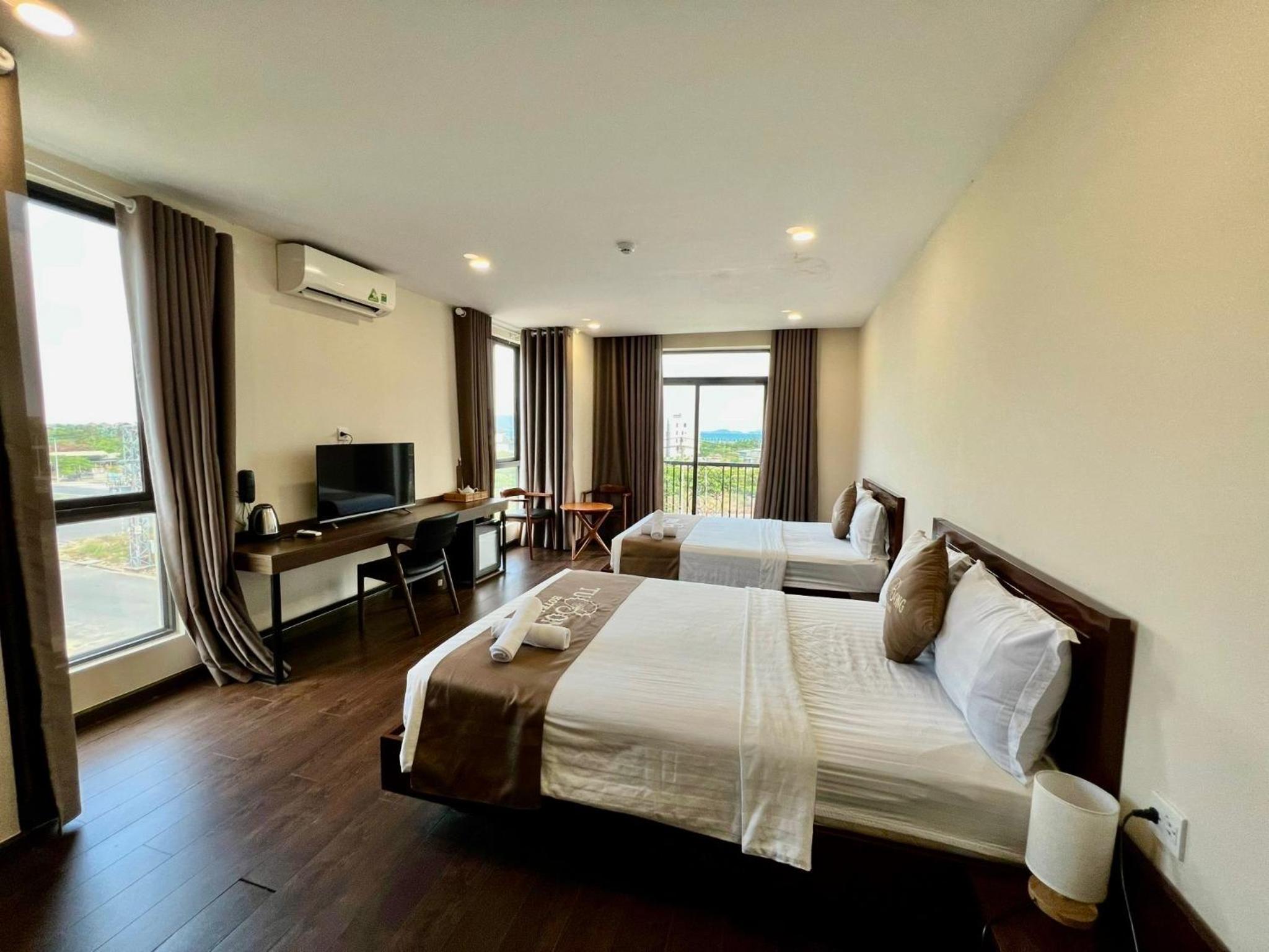 Quadruple Room with Sea View