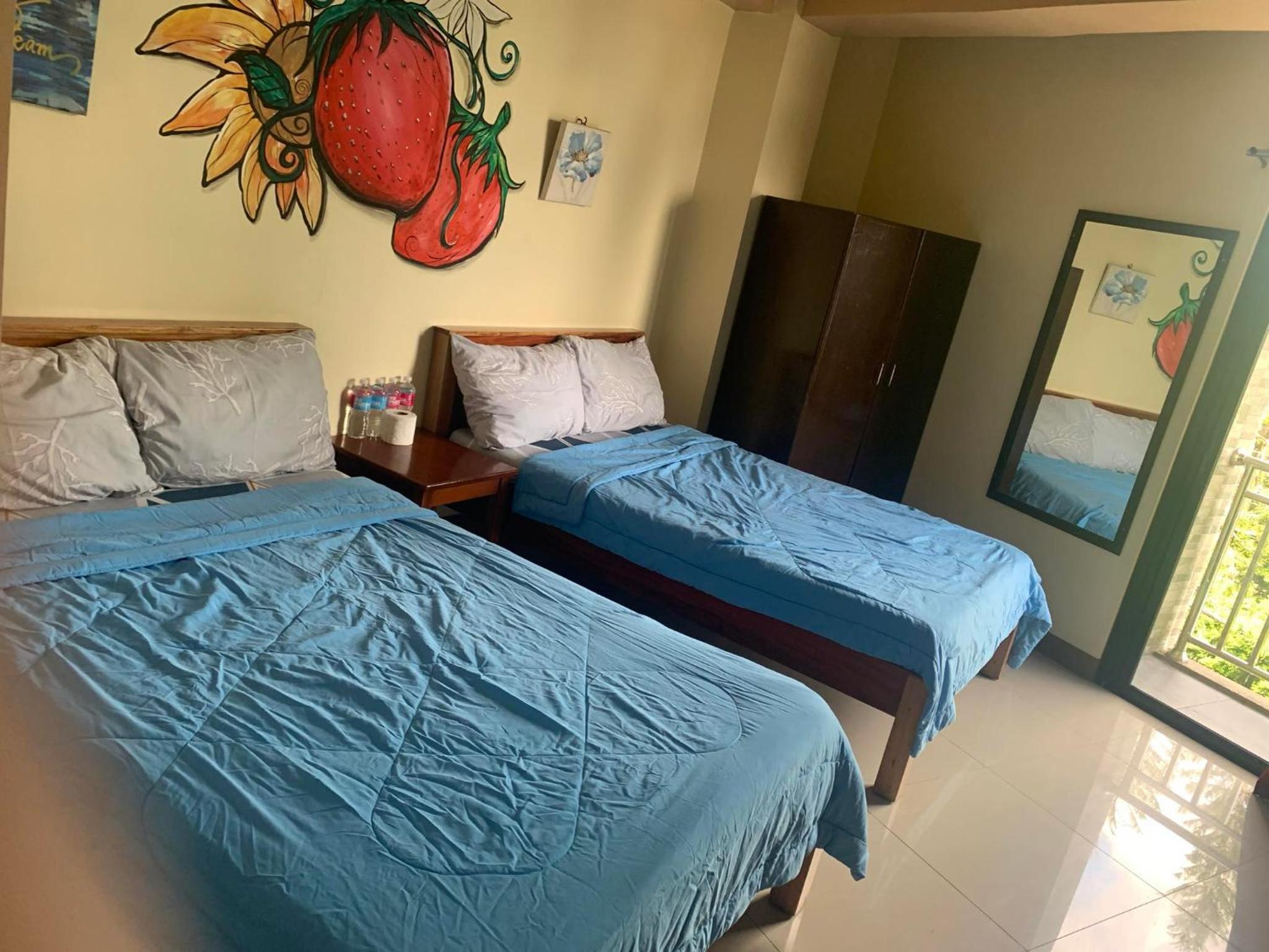Quadruple Room with Balcony