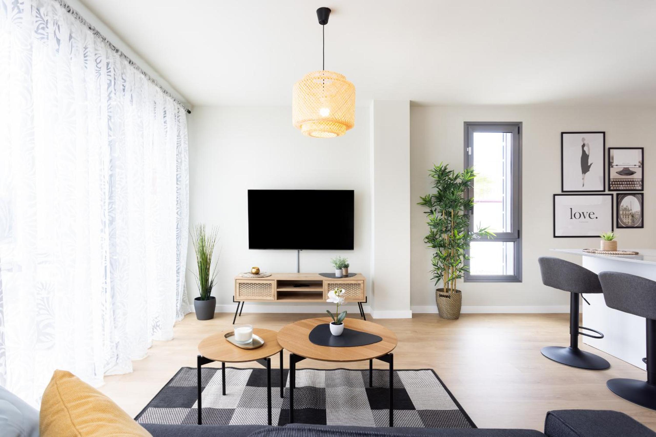 Apartamento de Dos Habitaciones con Terraza