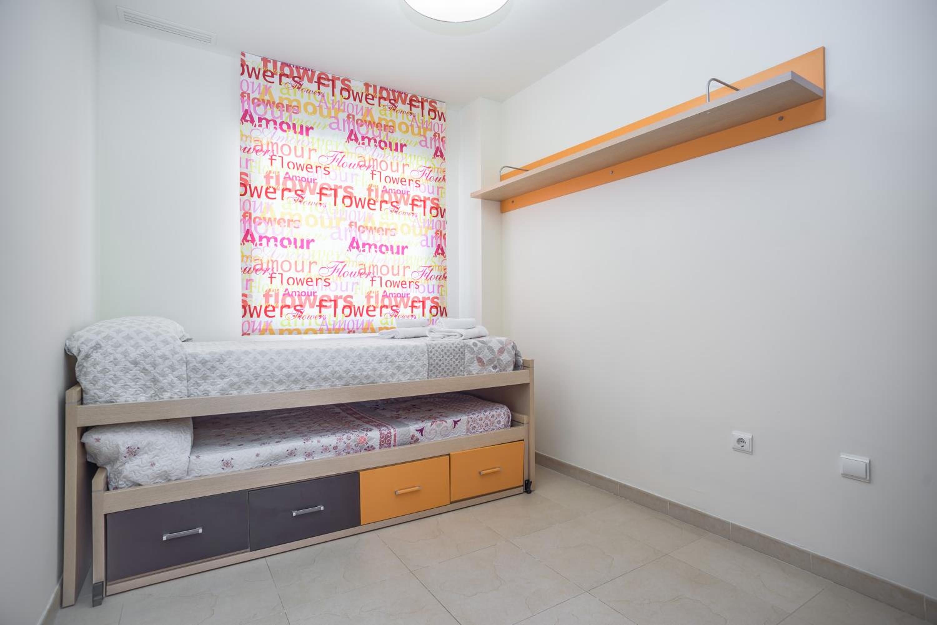 Apartamento de dos habitaciones
