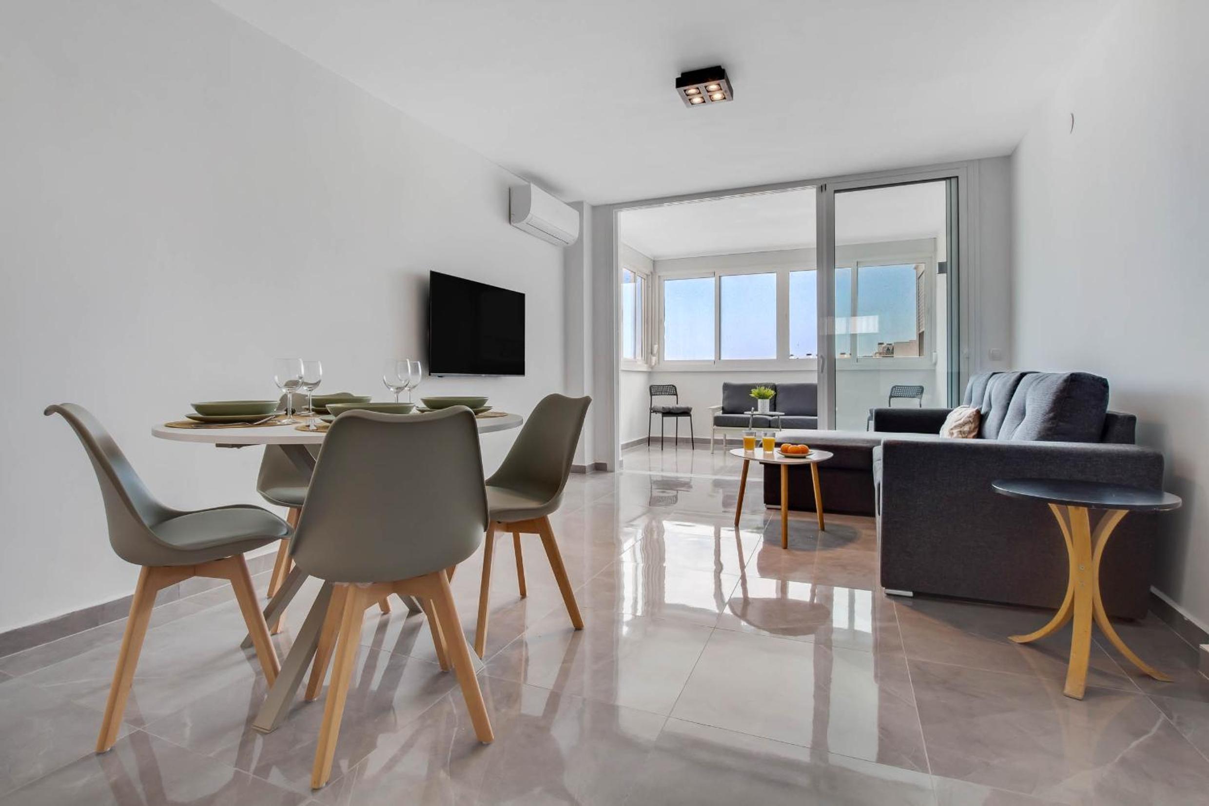 Apartamento de dos habitaciones