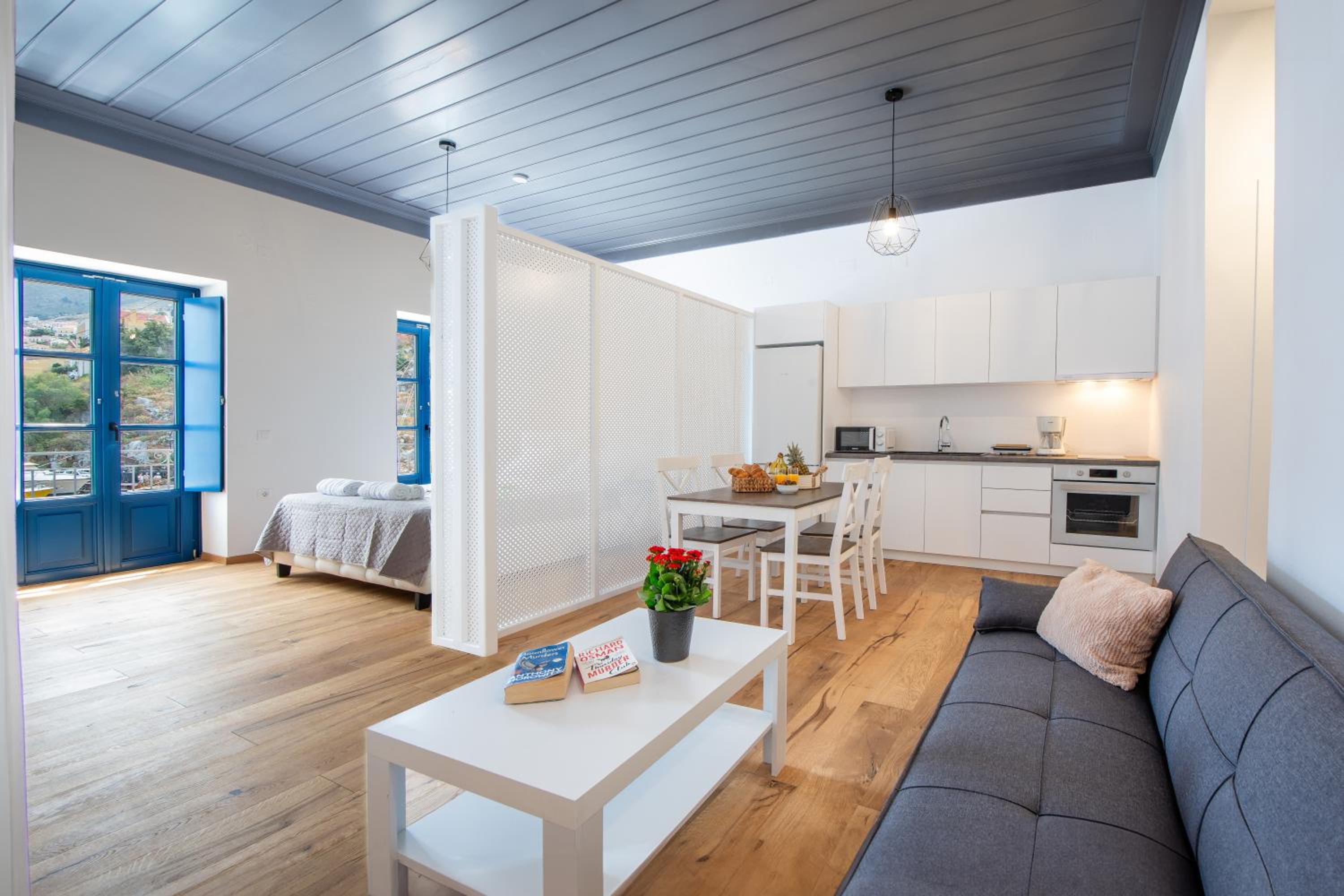One-Bedroom Apartment with Balcony and Sea View