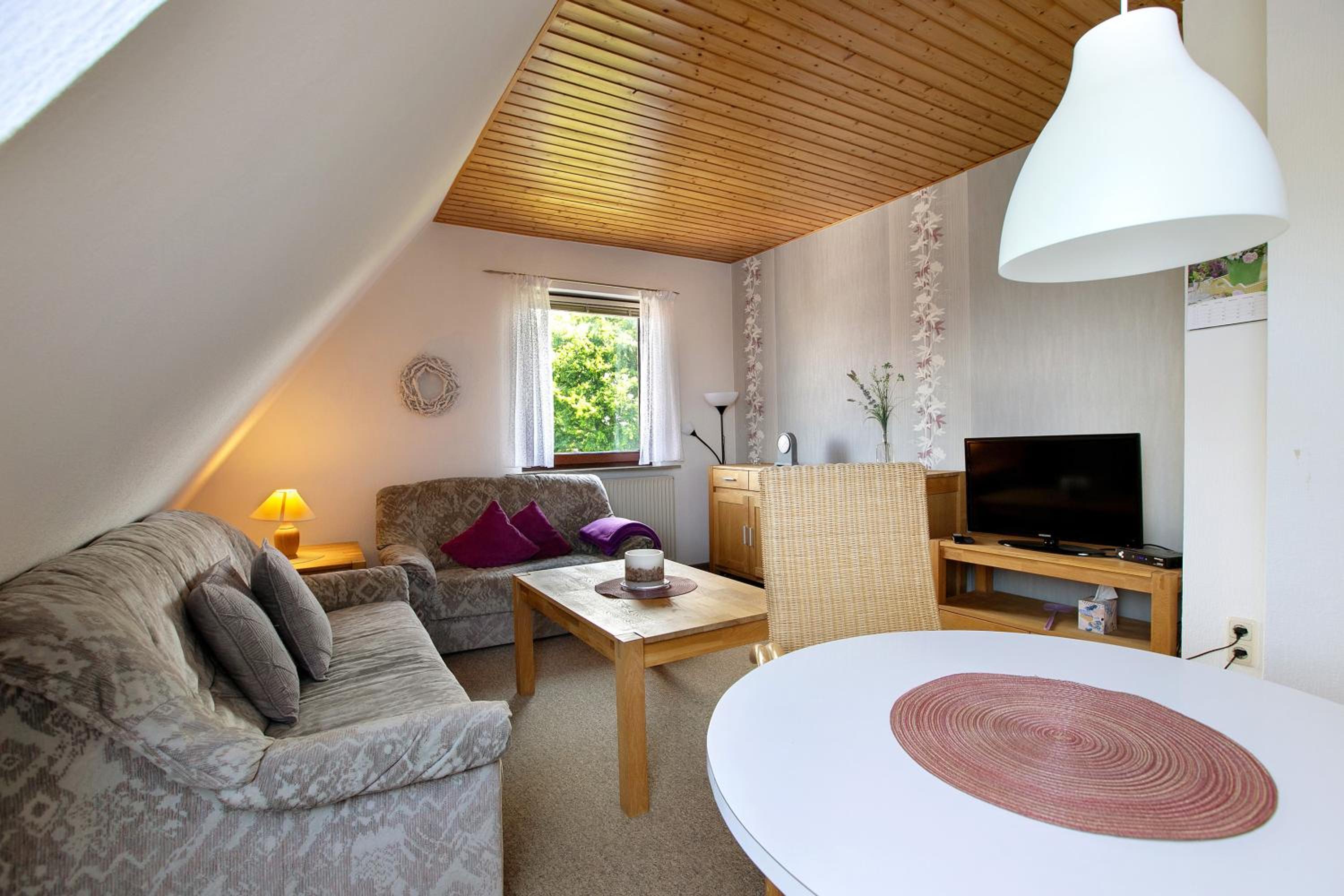 One-Bedroom Apartment with Garden View