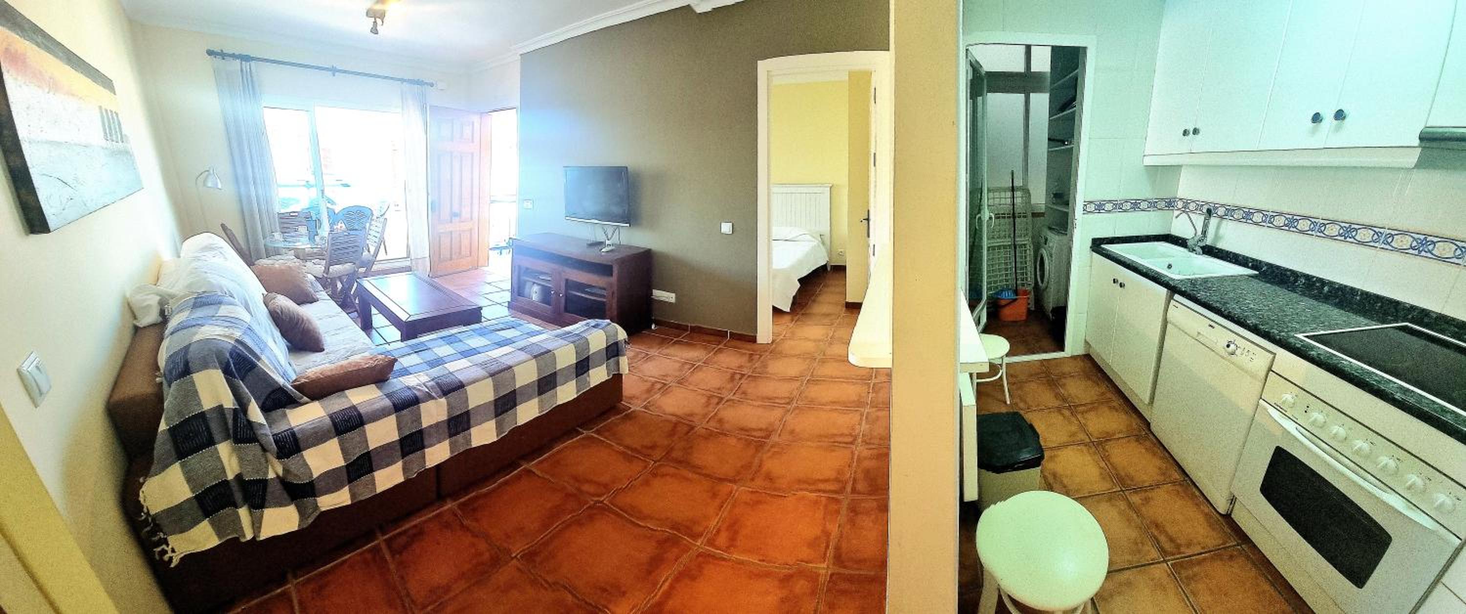 Apartamento de dos habitaciones