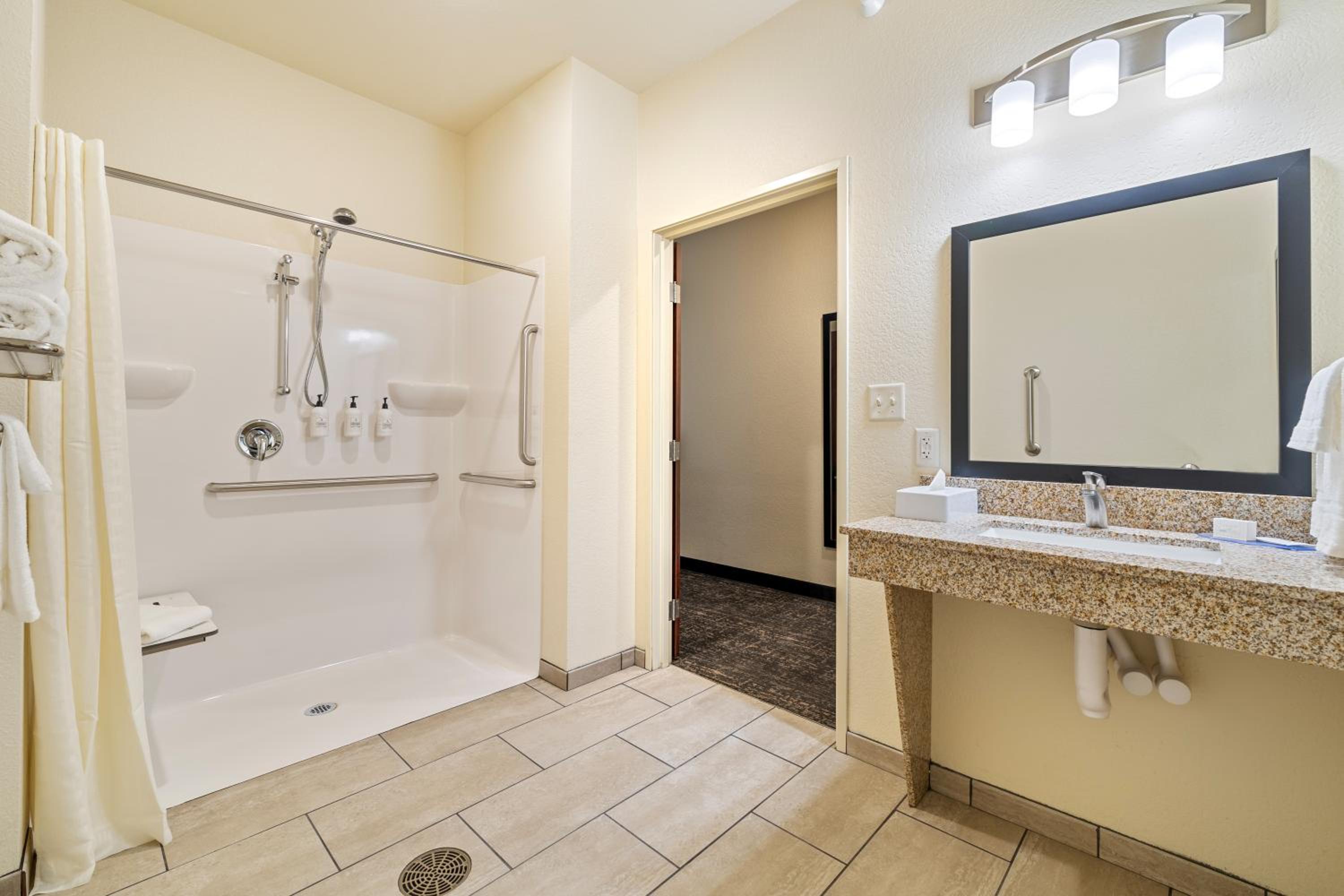 King Room with Roll-In Shower - Disability Access
