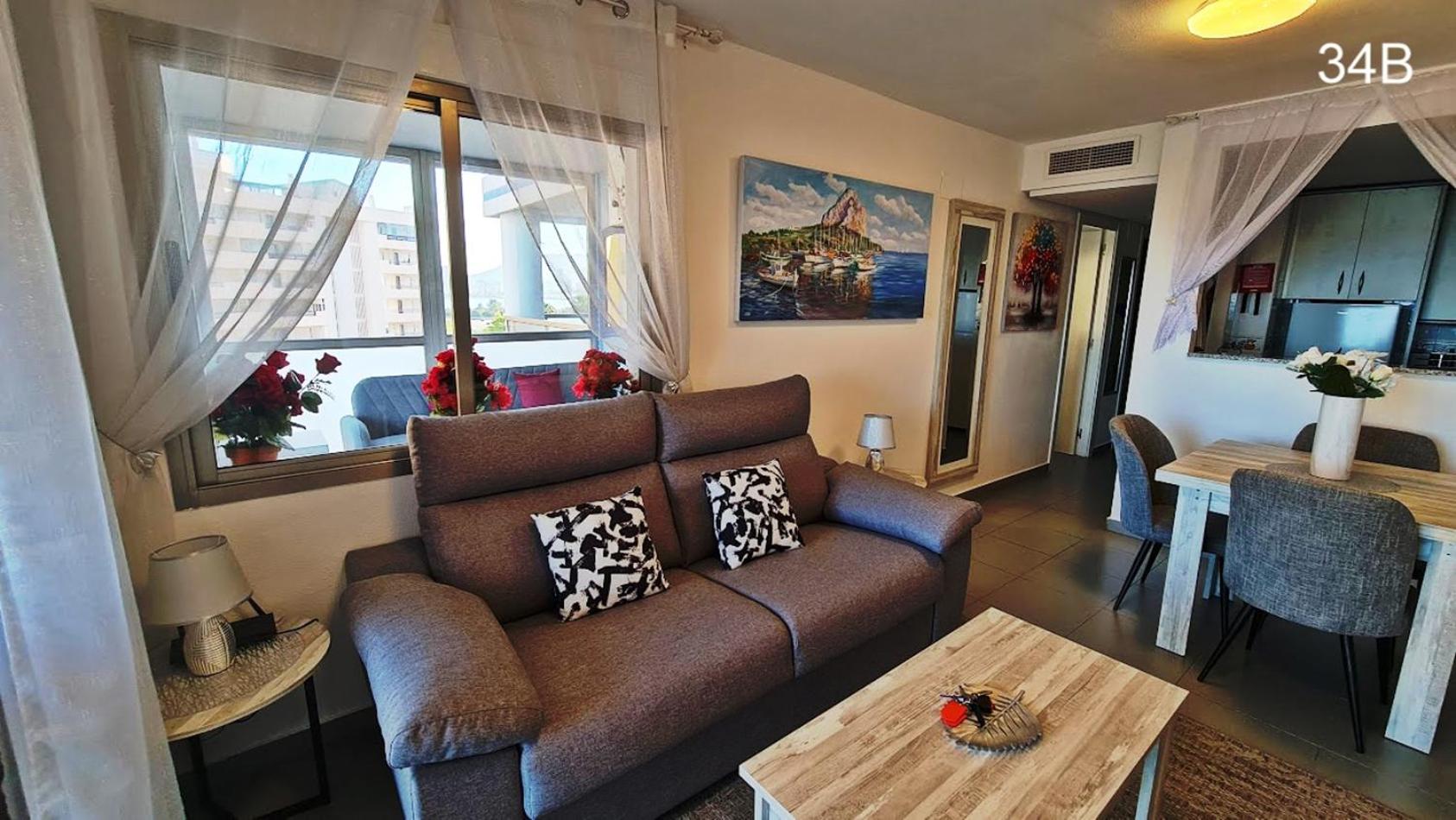 Apartamento con vista al mar