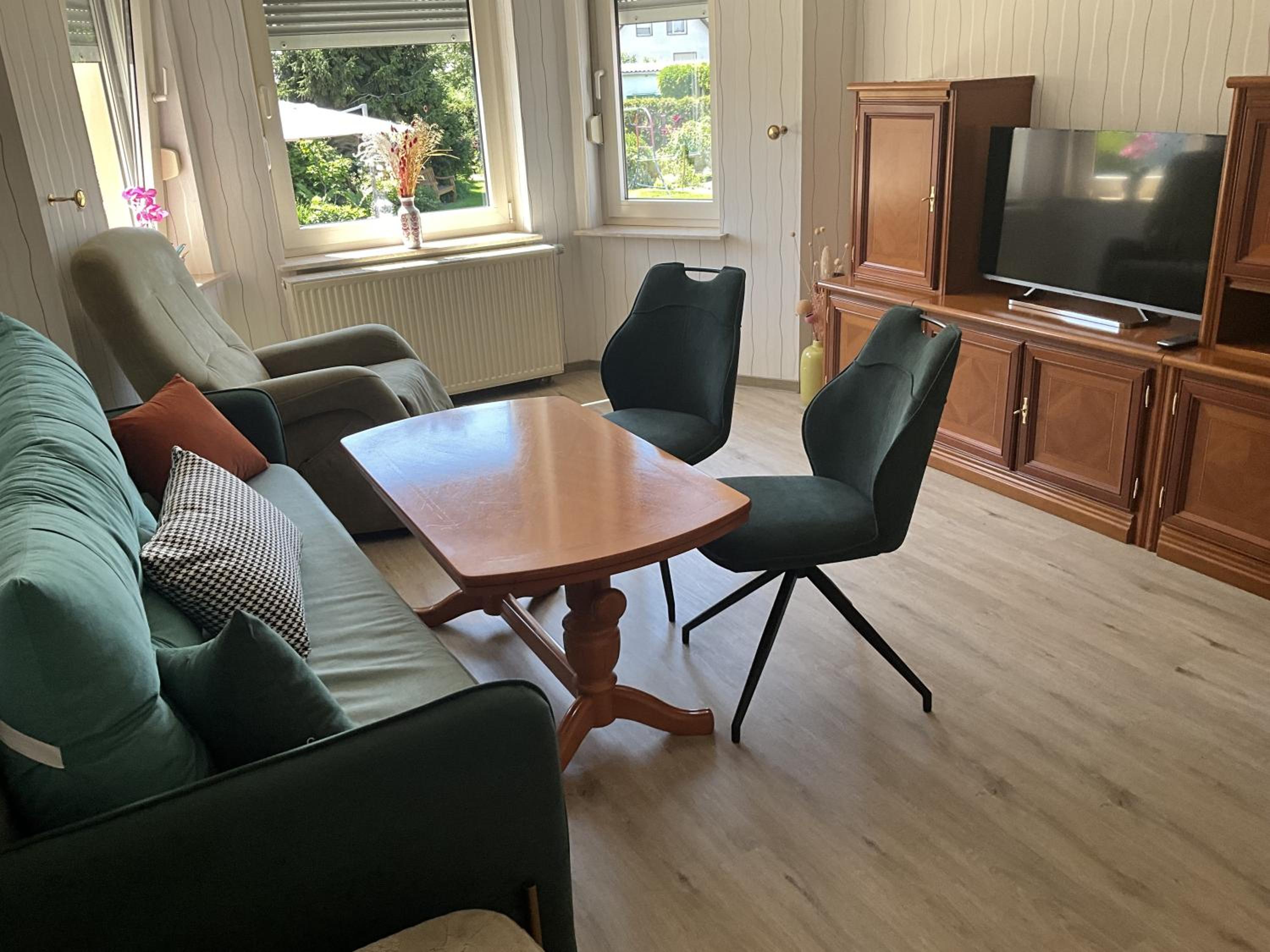 One-Bedroom Apartment with Garden View