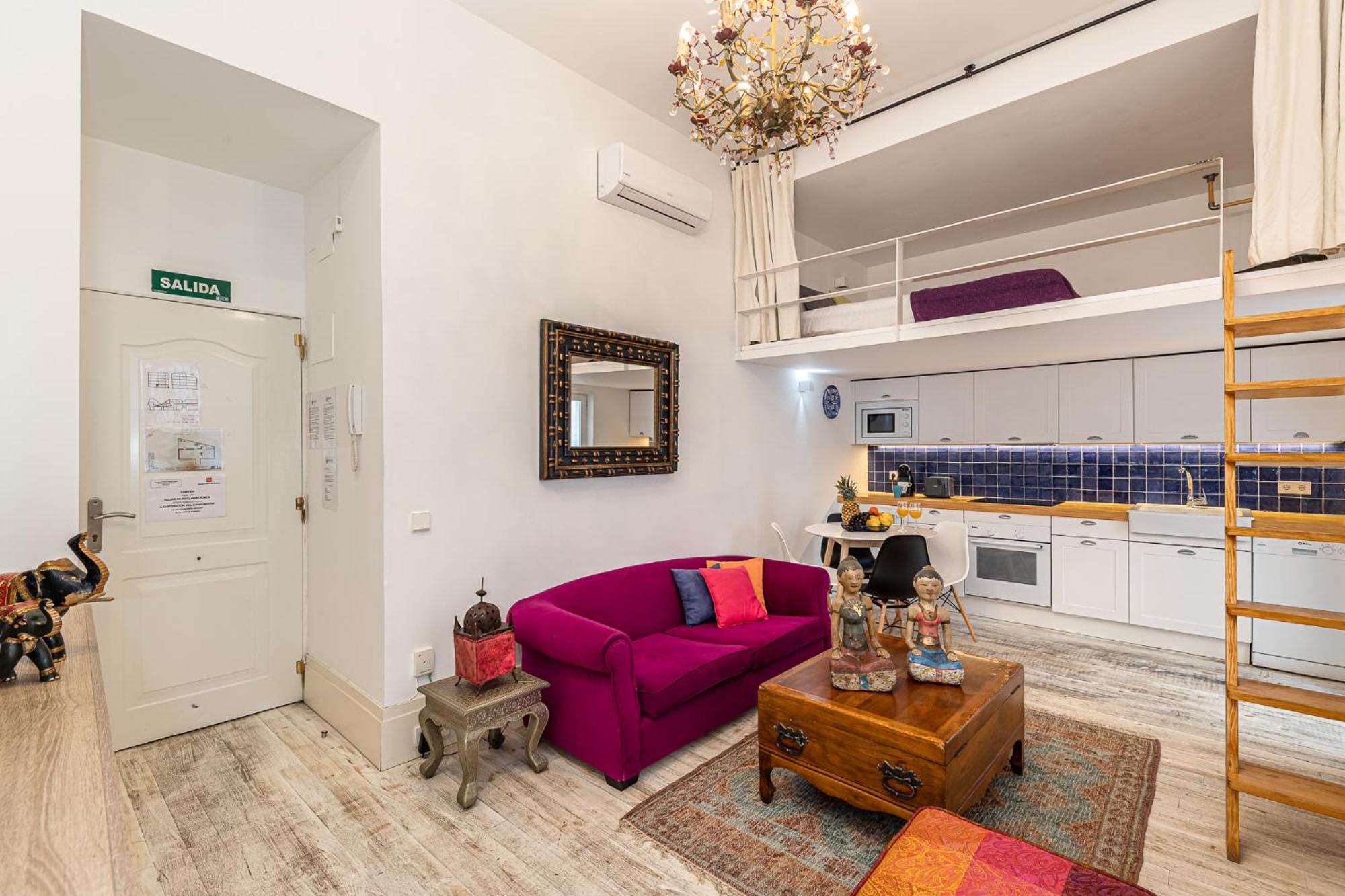 Apartamento de dos habitaciones