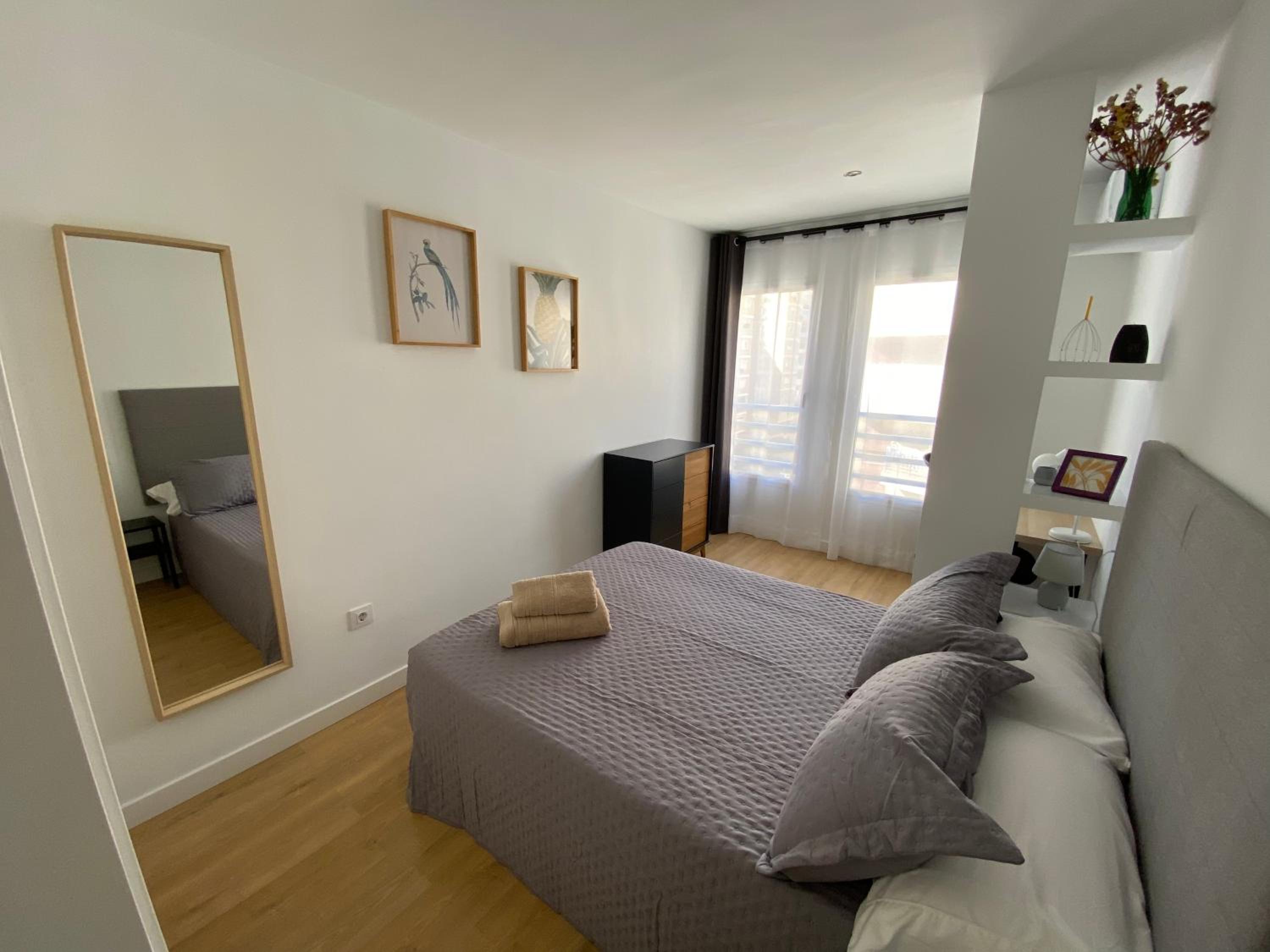 Apartamento de dos habitaciones
