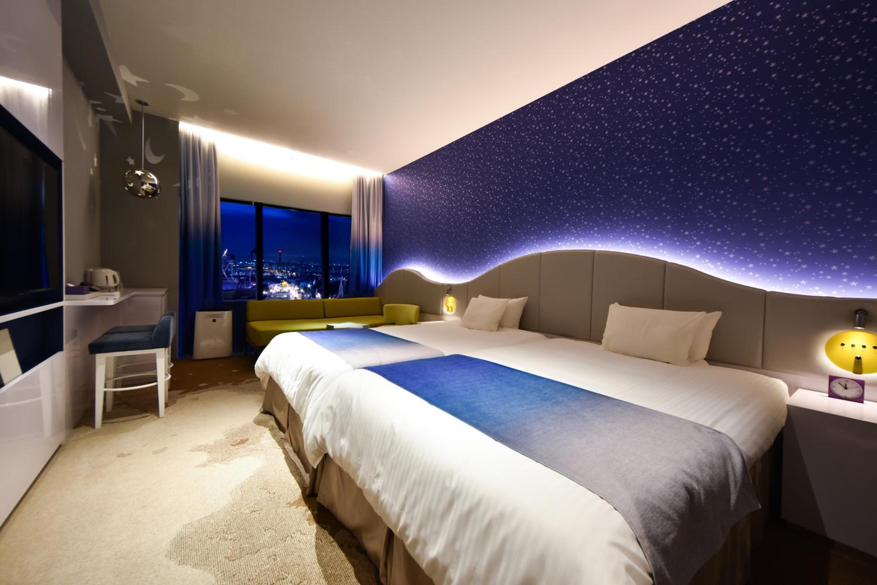 Concept Room (Starry Room) for 4 people - Non-Smoking