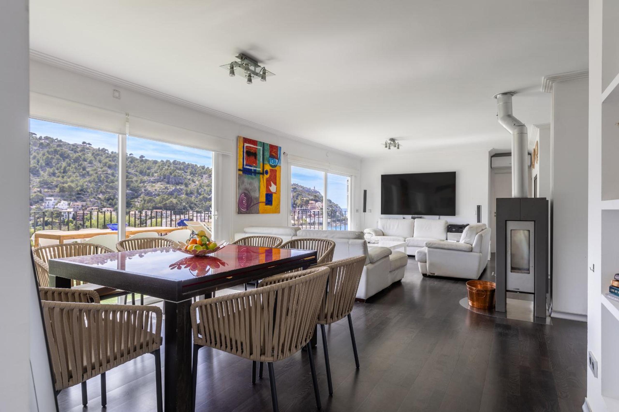 Apartamento con vista al mar