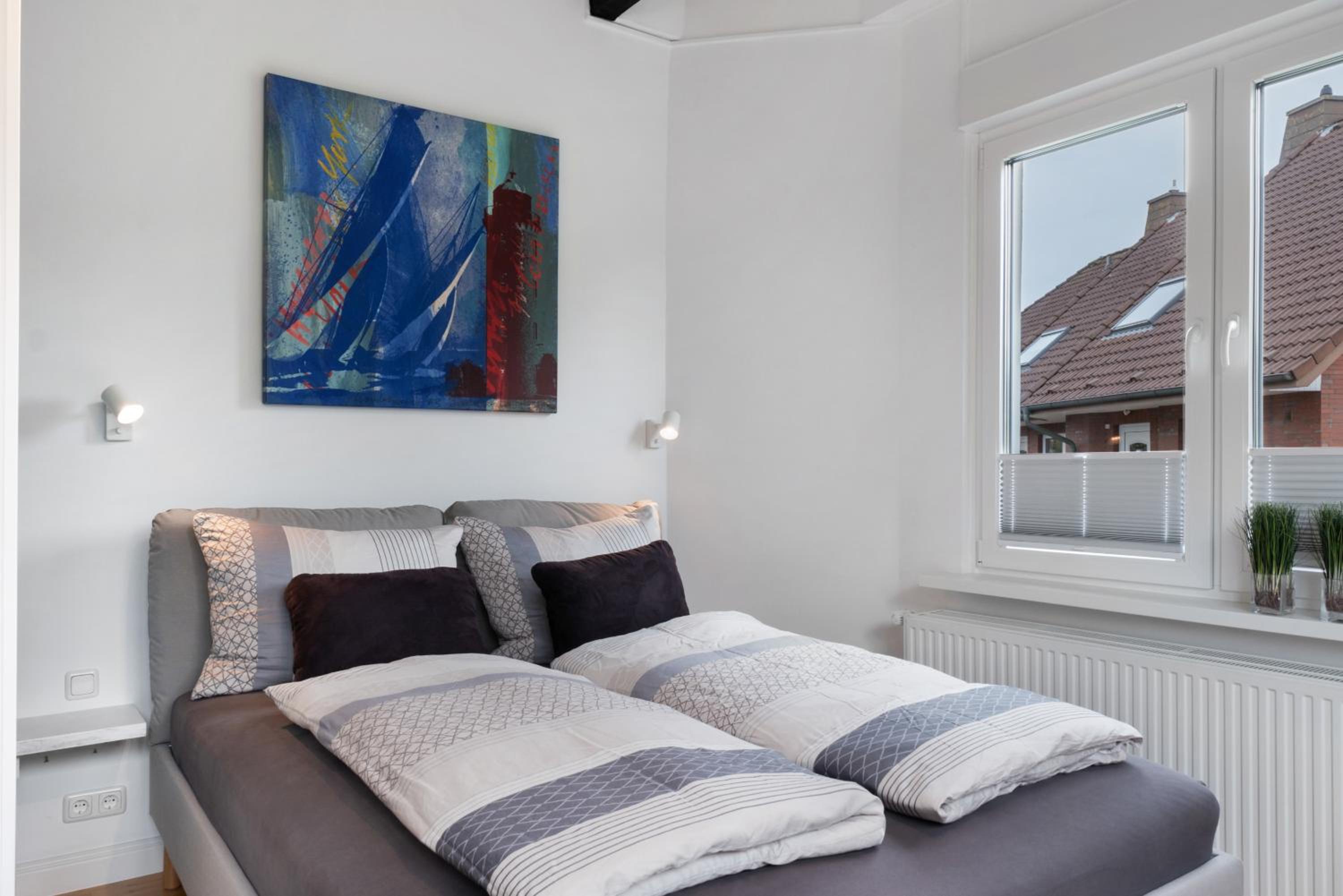 One-Bedroom Apartment with Garden View