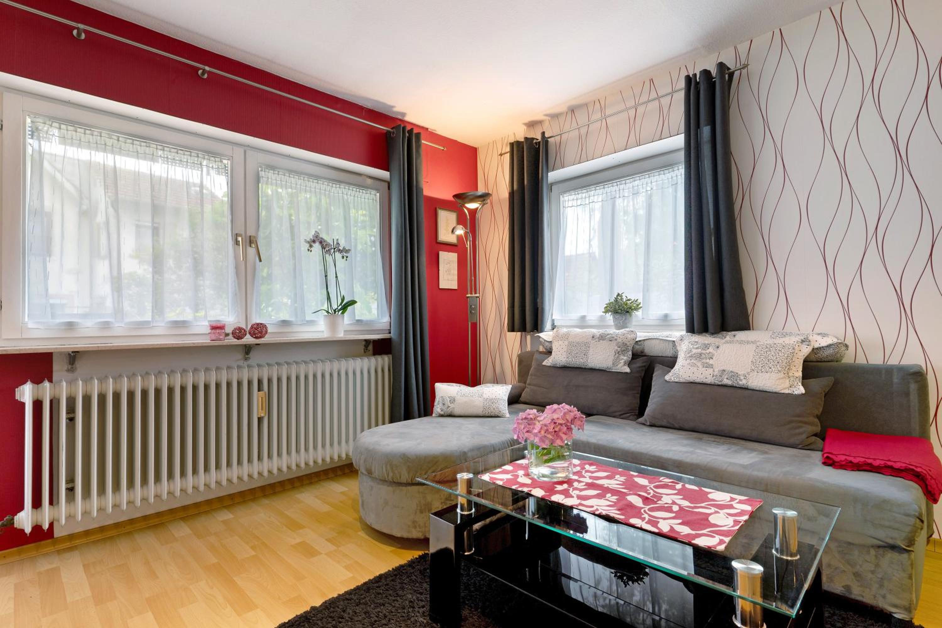 One-Bedroom Apartment with Garden View