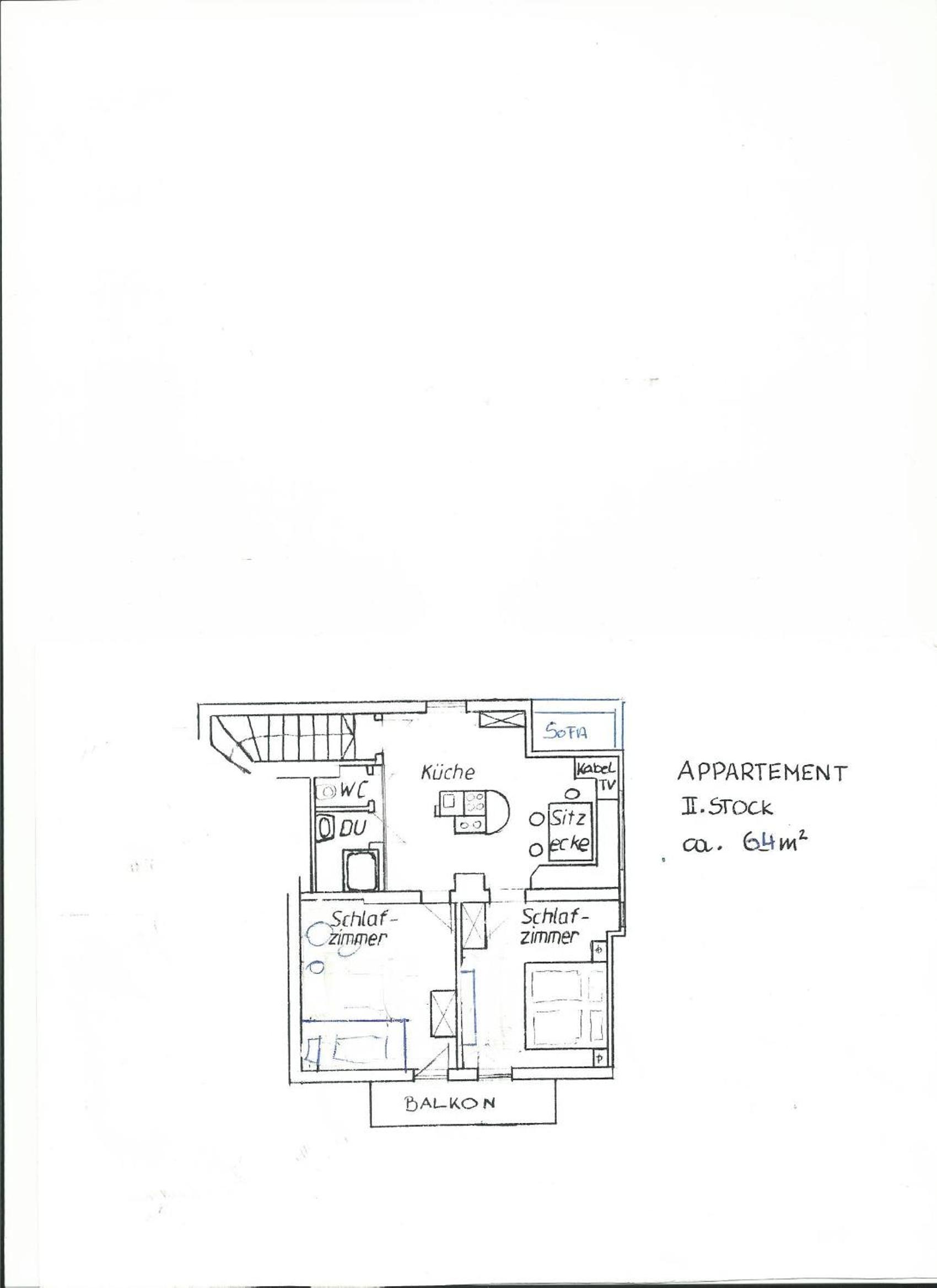Two-Bedroom Apartment (3 Adults) with Balcony photo 2
