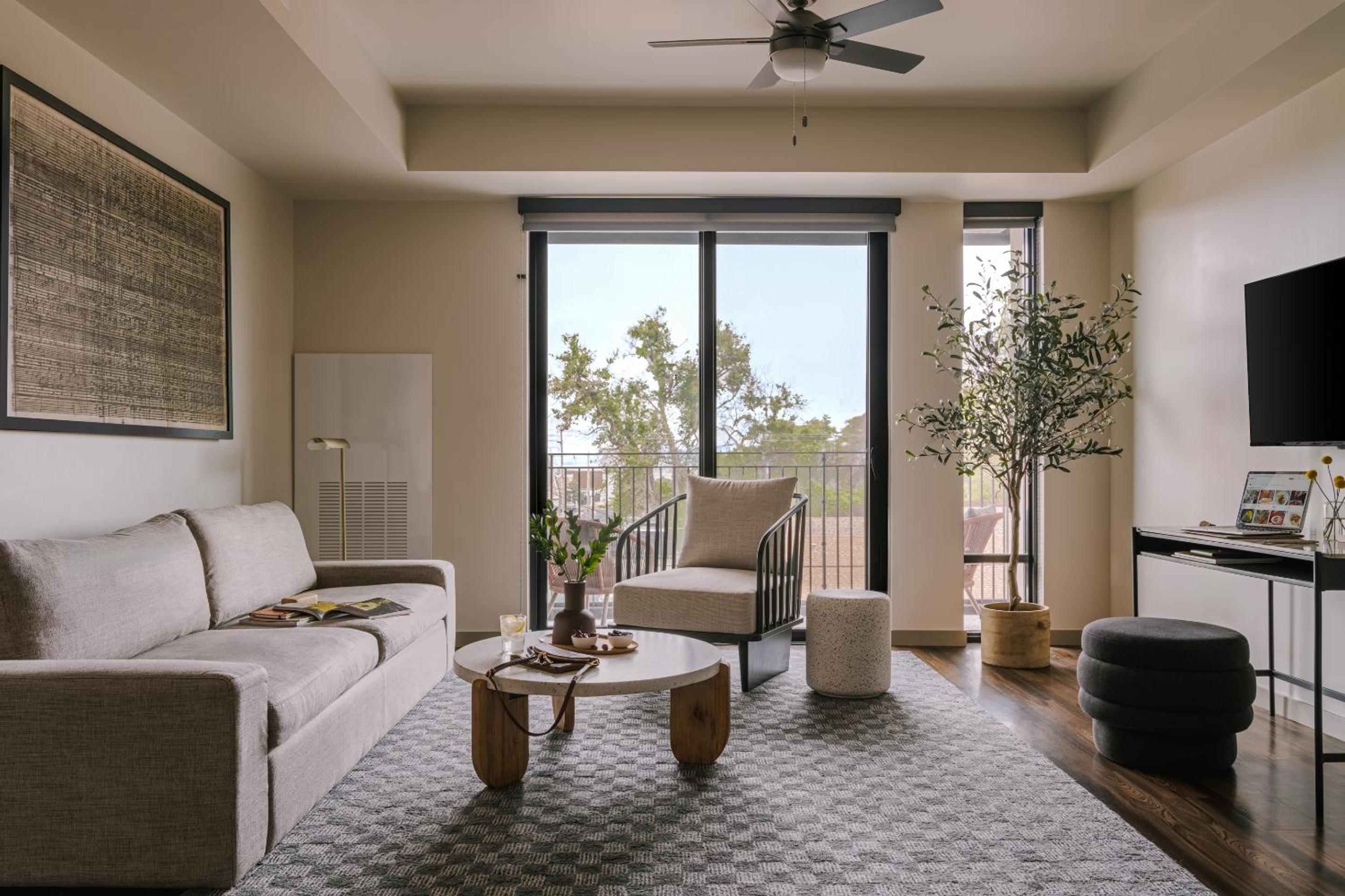 One-Bedroom Apartment With Balcony