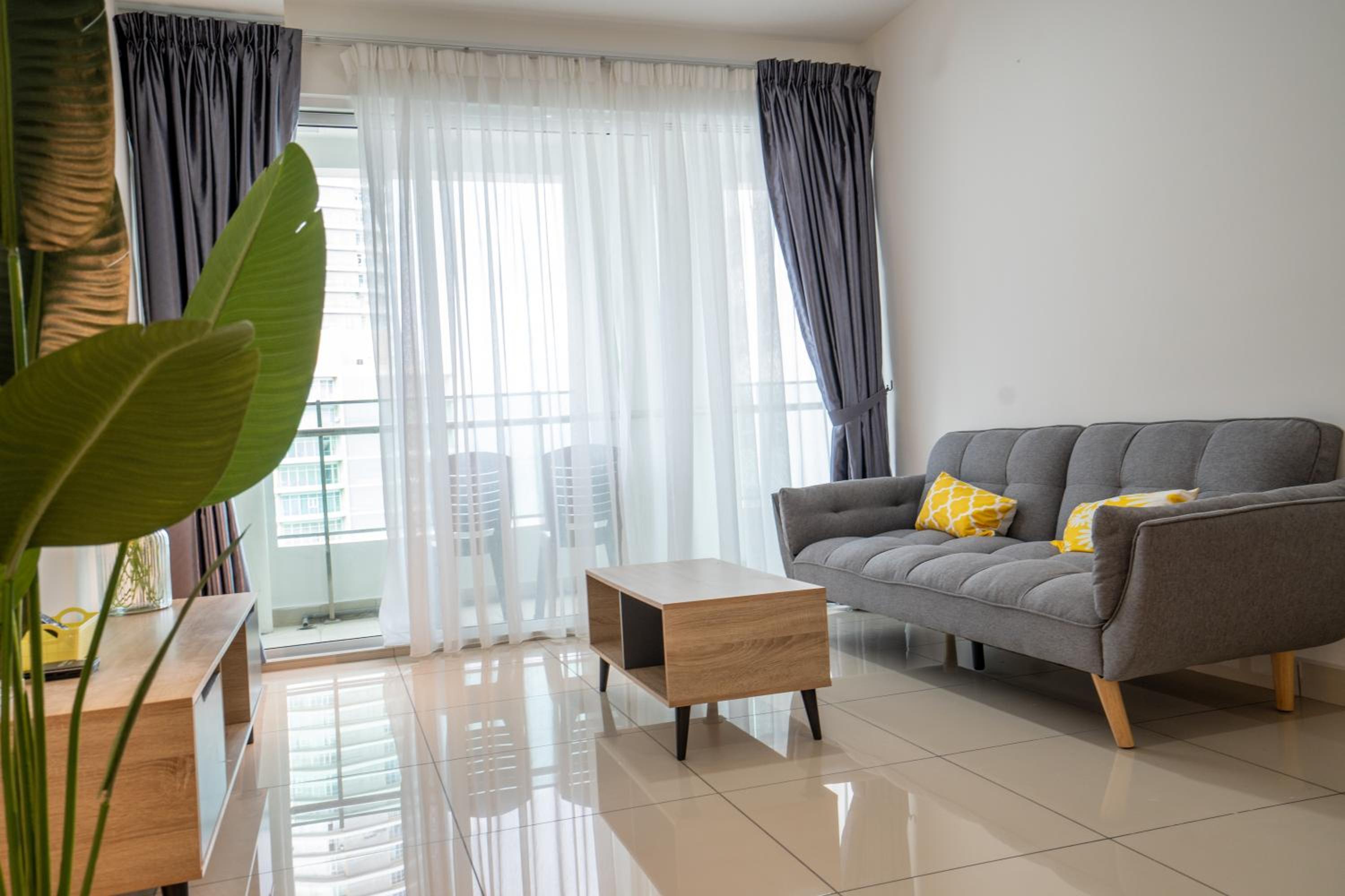 Two-Bedroom Apartment with Balcony