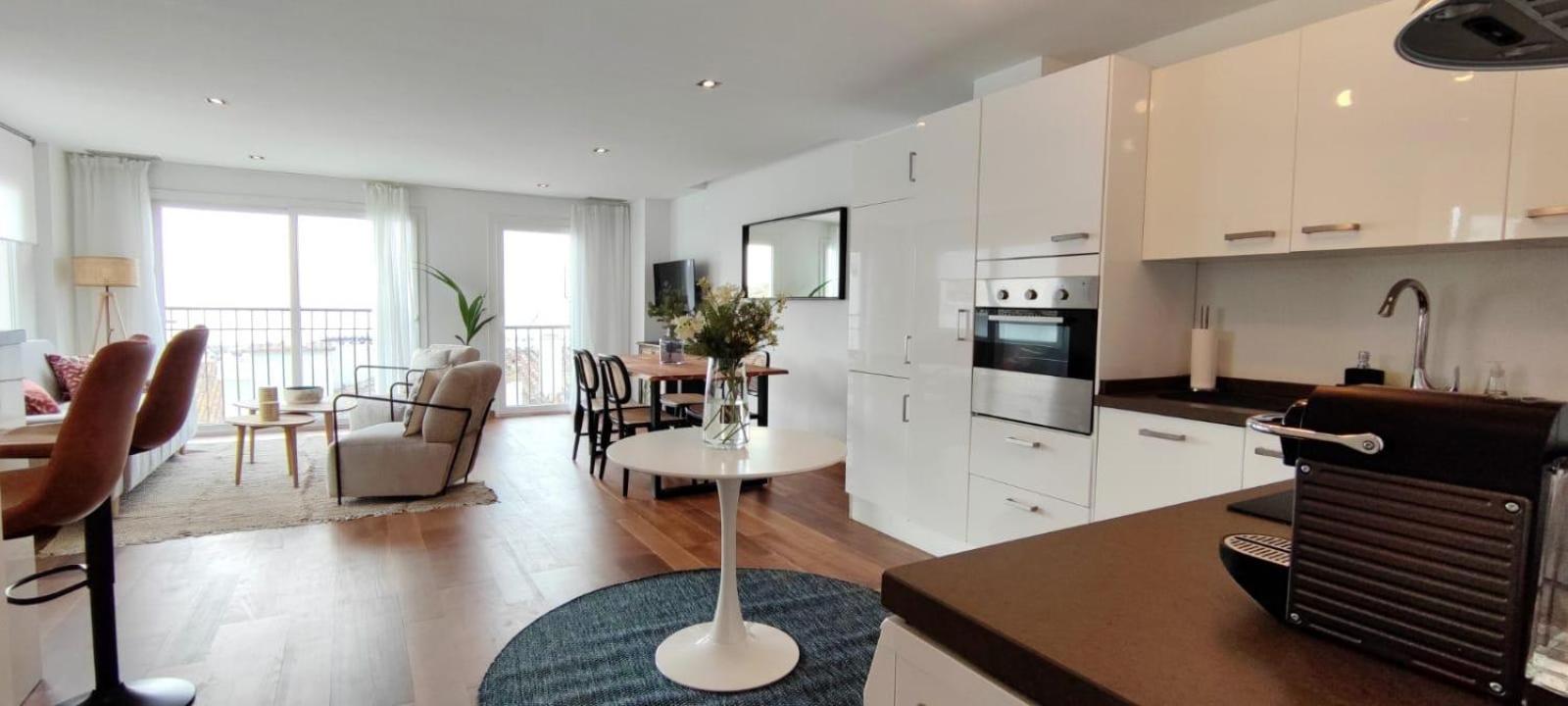 Apartamento con vista al mar